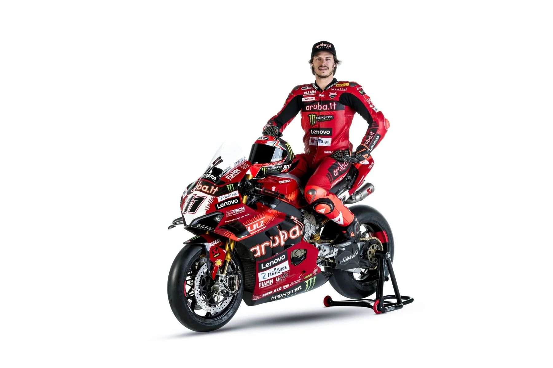 Ducati Panigale V4R Aruba it WSBK 2024 Álvaro Bautista Nicolò Bulega 20