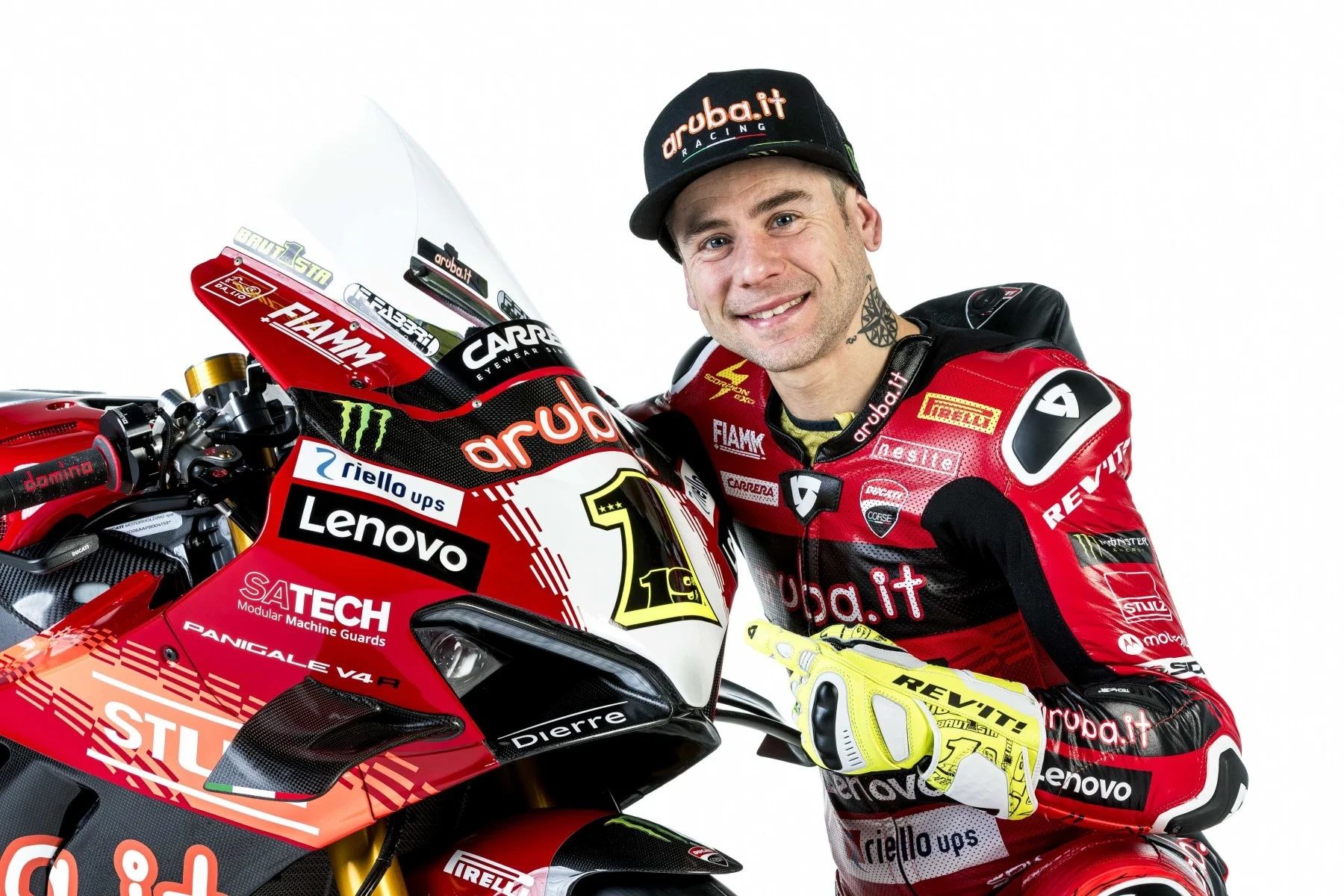 Ducati Panigale V4R Aruba it WSBK 2024 Álvaro Bautista Nicolò Bulega 26