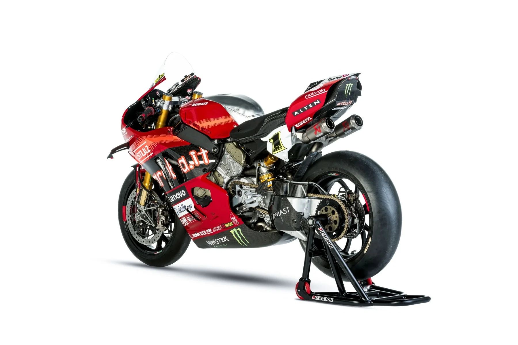 Ducati Panigale V4R Aruba it WSBK 2024 Álvaro Bautista Nicolò Bulega 43