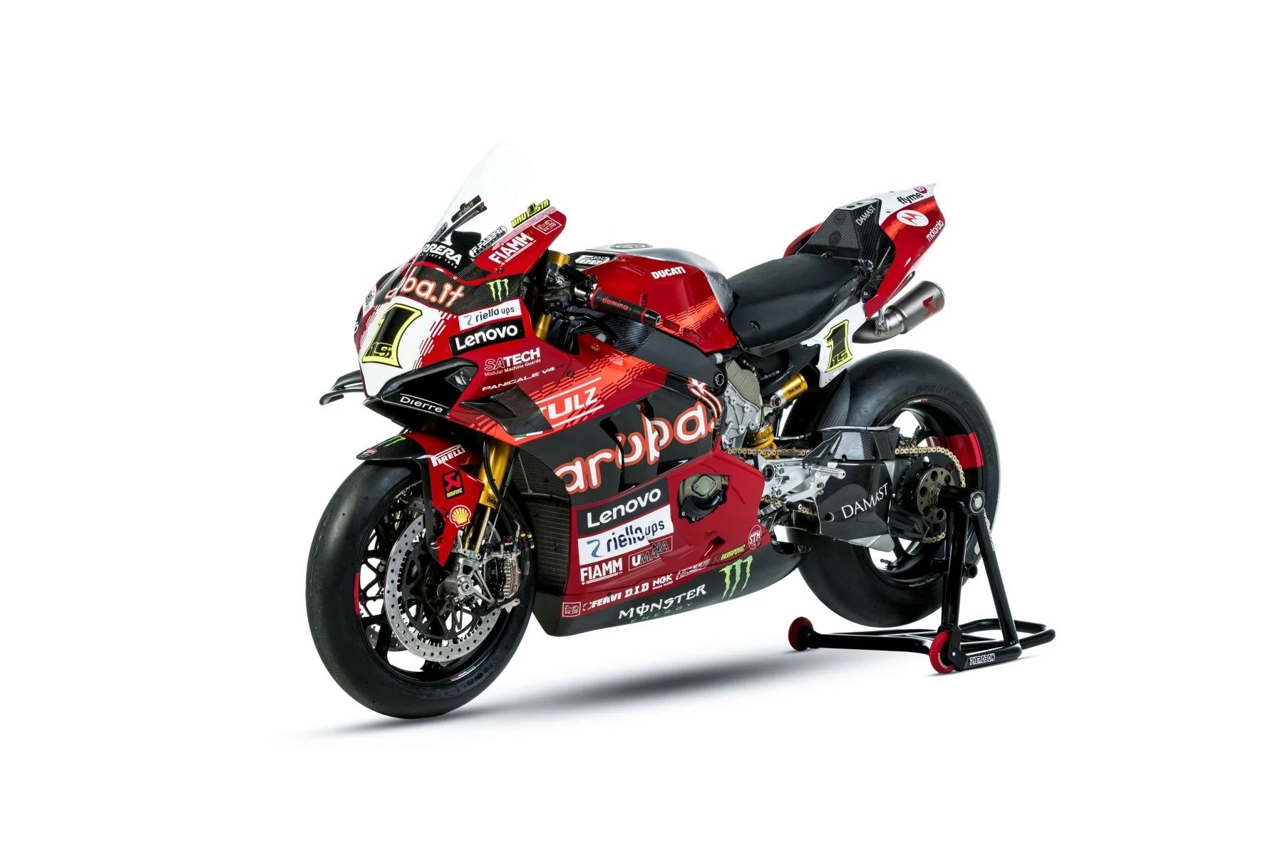 Ducati Panigale V4R Aruba it WSBK 2024 Álvaro Bautista Nicolò Bulega 44