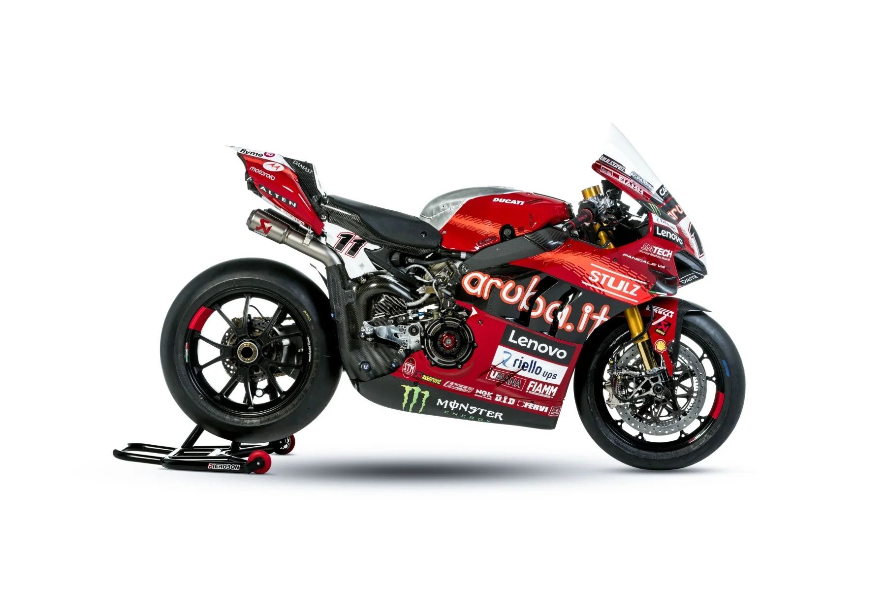 Ducati Panigale V4R Aruba it WSBK 2024 Álvaro Bautista Nicolò Bulega 46
