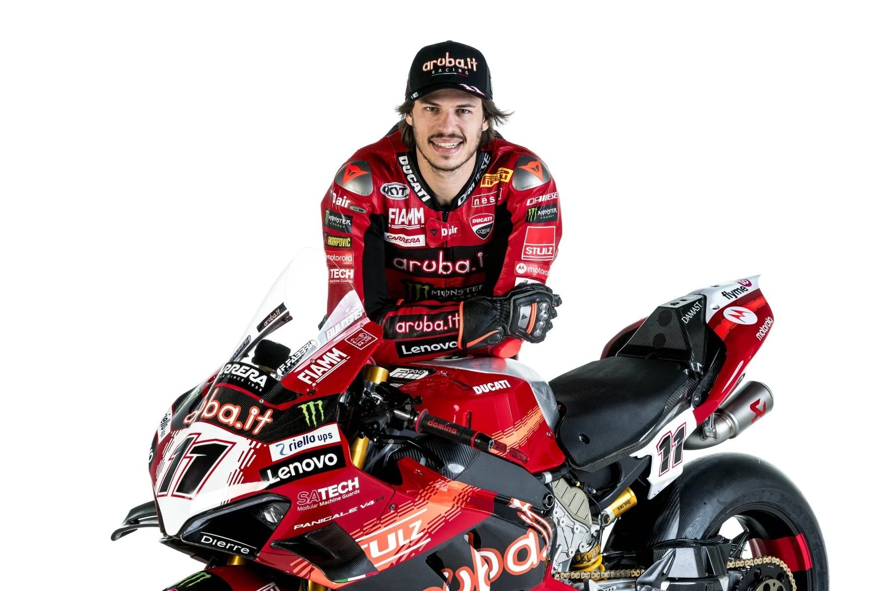 Ducati Panigale V4R Aruba it WSBK 2024 Álvaro Bautista Nicolò Bulega 50