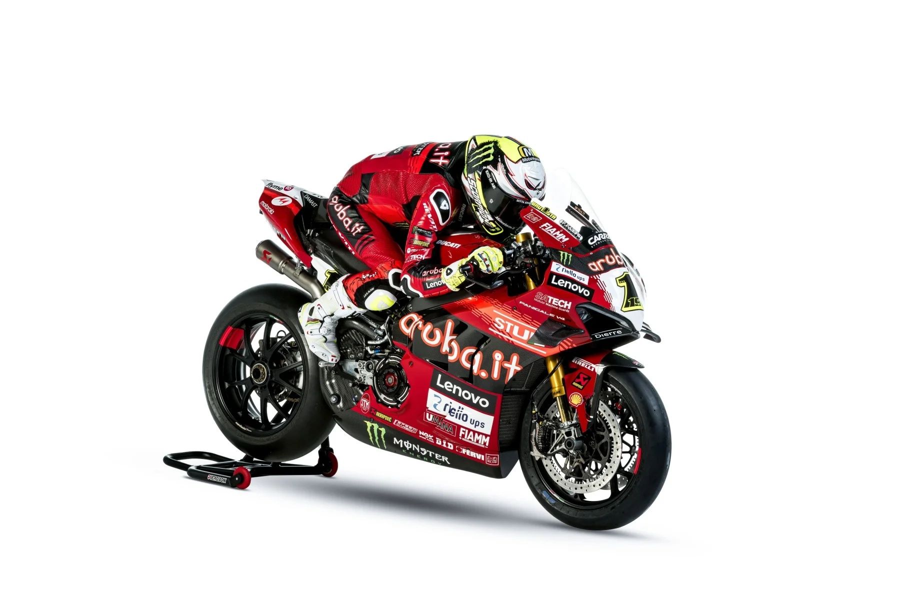 Ducati Panigale V4R Aruba it WSBK 2024 Álvaro Bautista Nicolò Bulega 54
