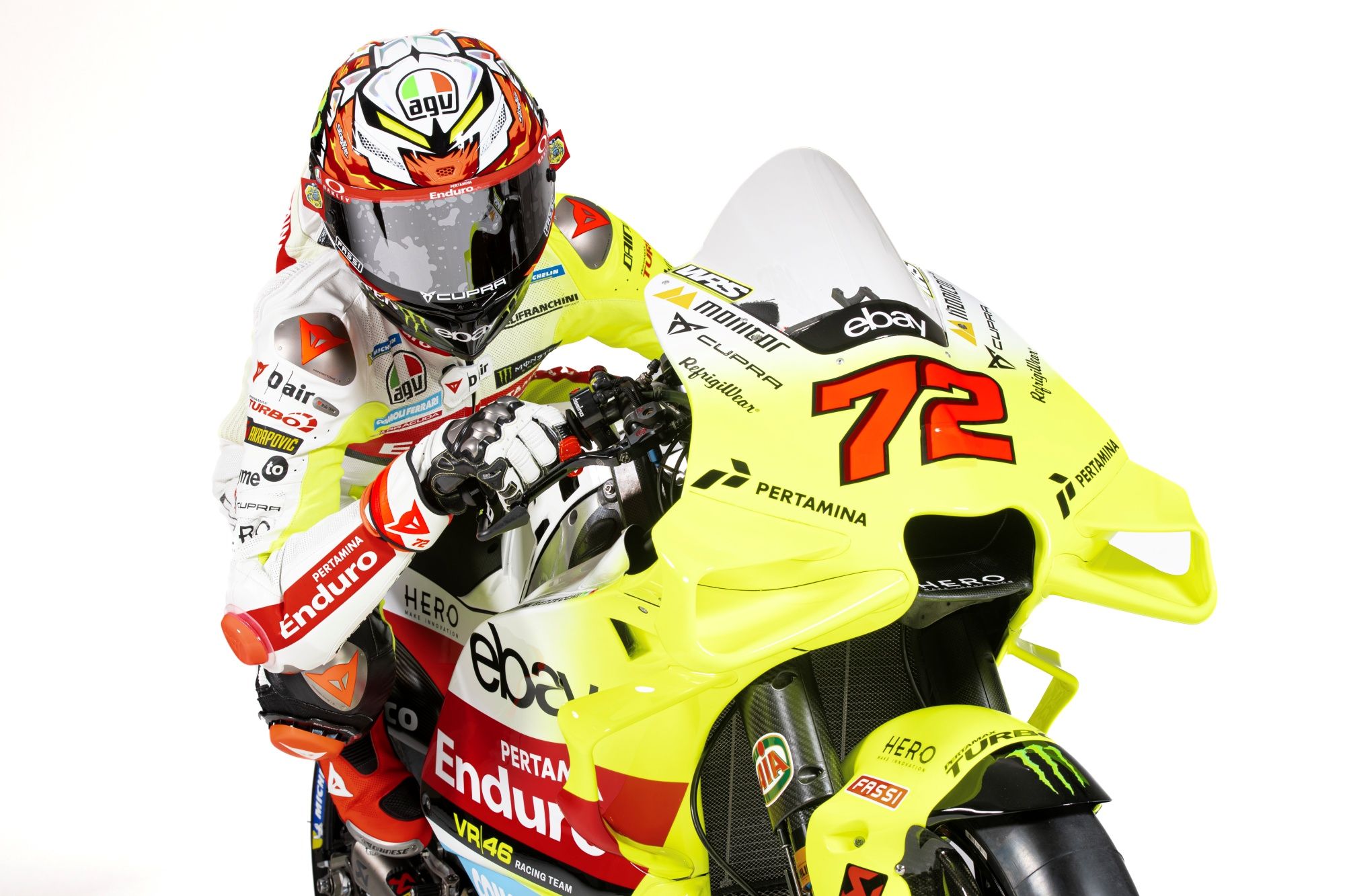 Ducati Desmosedici GP23 Pertamina Enduro VR46 MotoGP 2024 Marco Bezzecchi Fabio Di Giannantonio 02