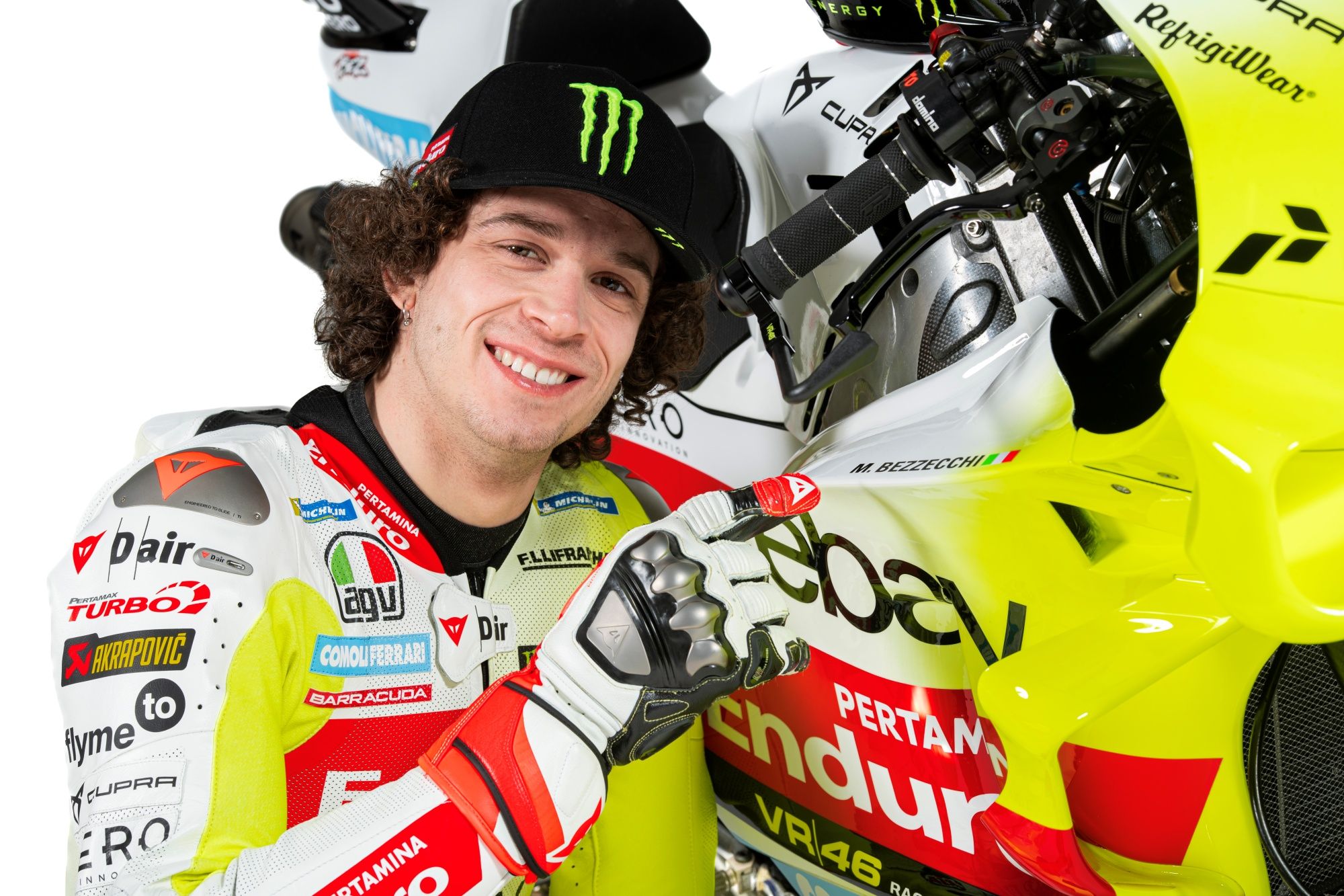 Ducati Desmosedici GP23 Pertamina Enduro VR46 MotoGP 2024 Marco Bezzecchi Fabio Di Giannantonio 07