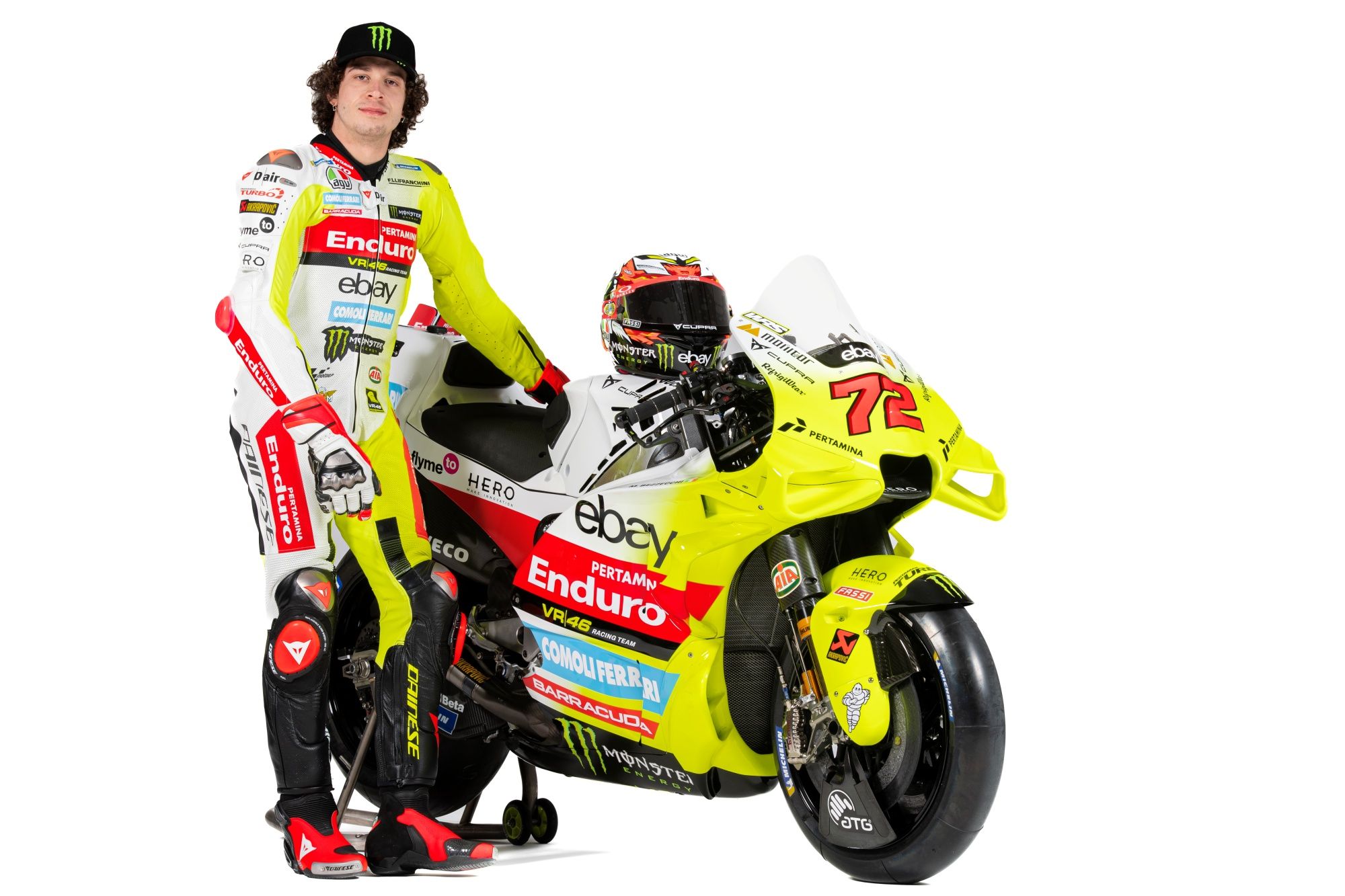 Ducati Desmosedici GP23 Pertamina Enduro VR46 MotoGP 2024 Marco Bezzecchi Fabio Di Giannantonio 08