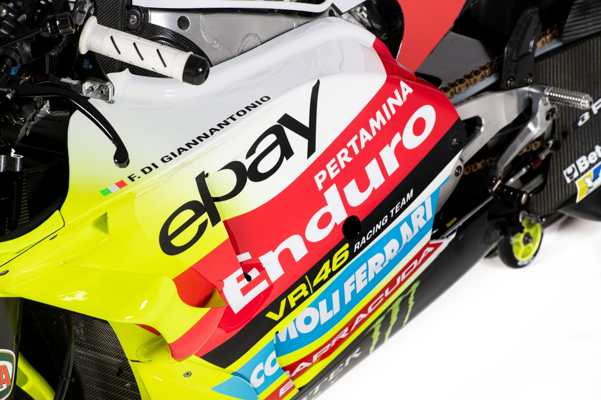 Ducati Desmosedici GP23 Pertamina Enduro VR46 MotoGP 2024 Marco Bezzecchi Fabio Di Giannantonio 11