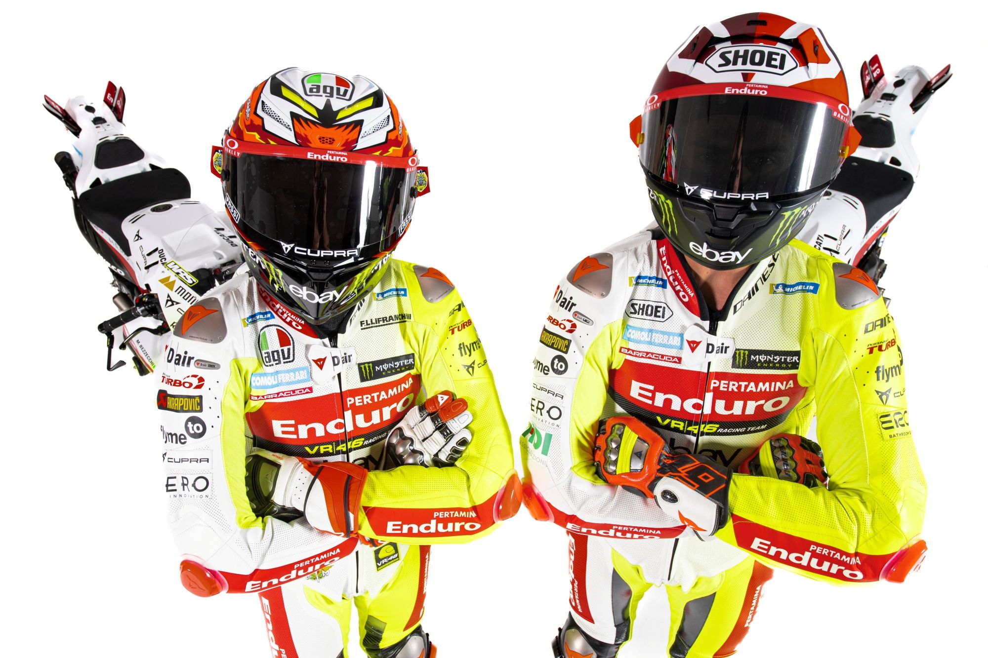 Ducati Desmosedici GP23 Pertamina Enduro VR46 MotoGP 2024 Marco Bezzecchi Fabio Di Giannantonio 17