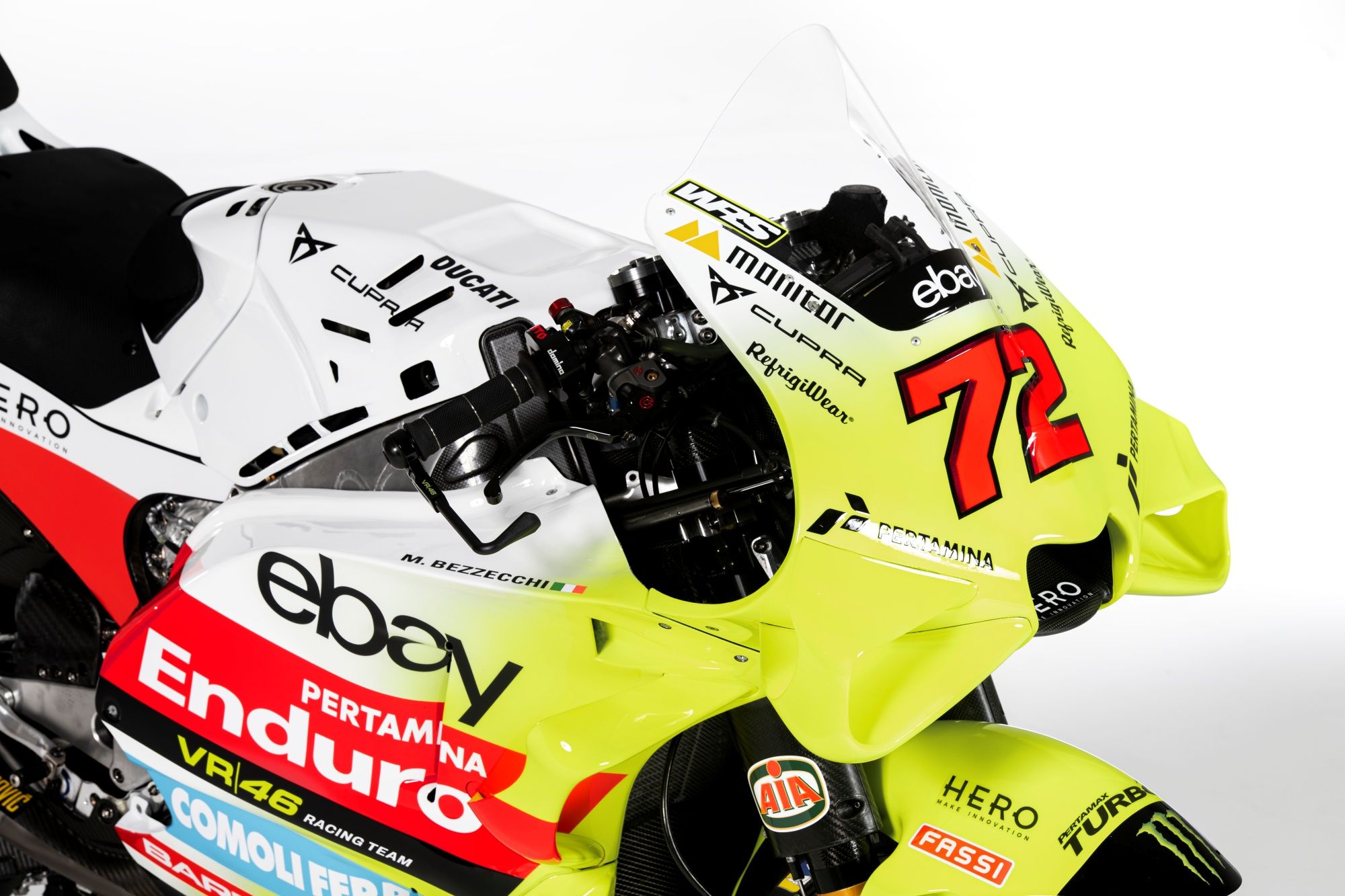Ducati Desmosedici GP23 Pertamina Enduro VR46 MotoGP 2024 Marco Bezzecchi Fabio Di Giannantonio 20