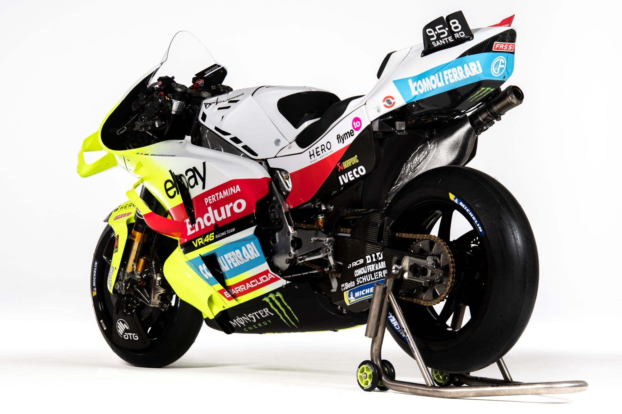 Ducati Desmosedici GP23 Pertamina Enduro VR46 MotoGP 2024 Marco Bezzecchi Fabio Di Giannantonio 28