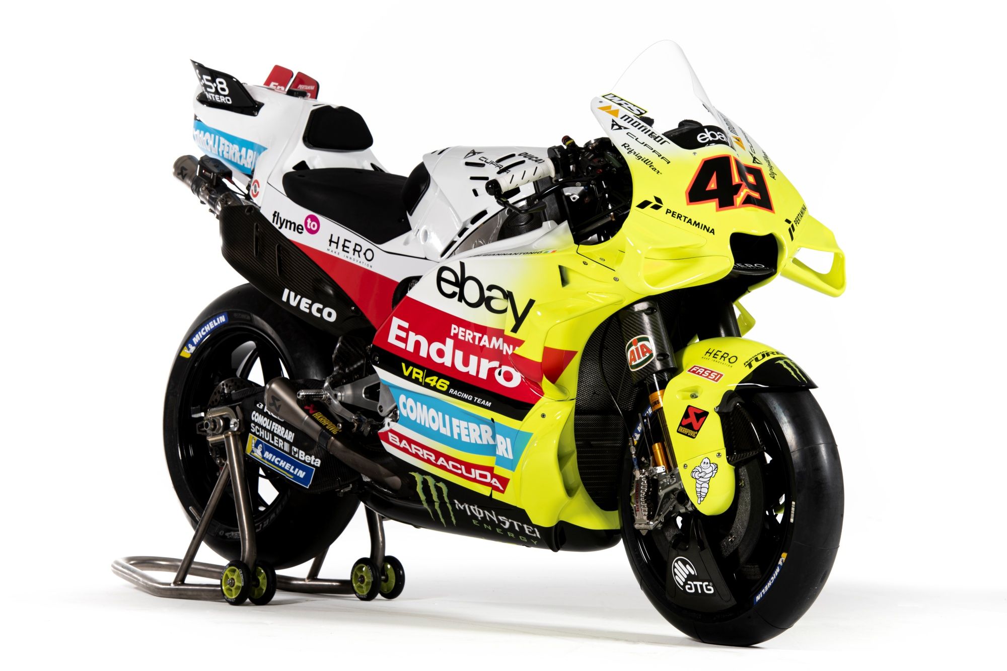 Ducati Desmosedici GP23 Pertamina Enduro VR46 MotoGP 2024 Marco Bezzecchi Fabio Di Giannantonio 29