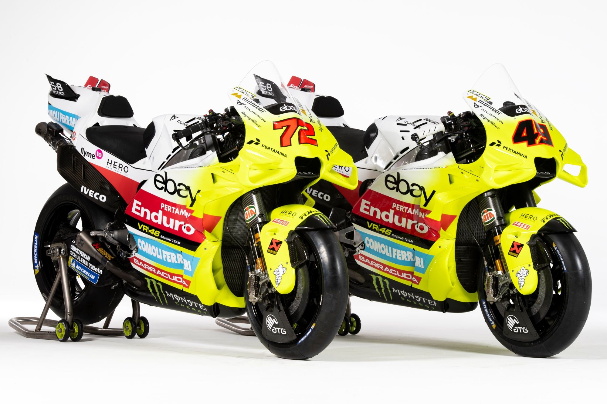 Ducati Desmosedici GP23 Pertamina Enduro VR46 MotoGP 2024 Marco Bezzecchi Fabio Di Giannantonio 30