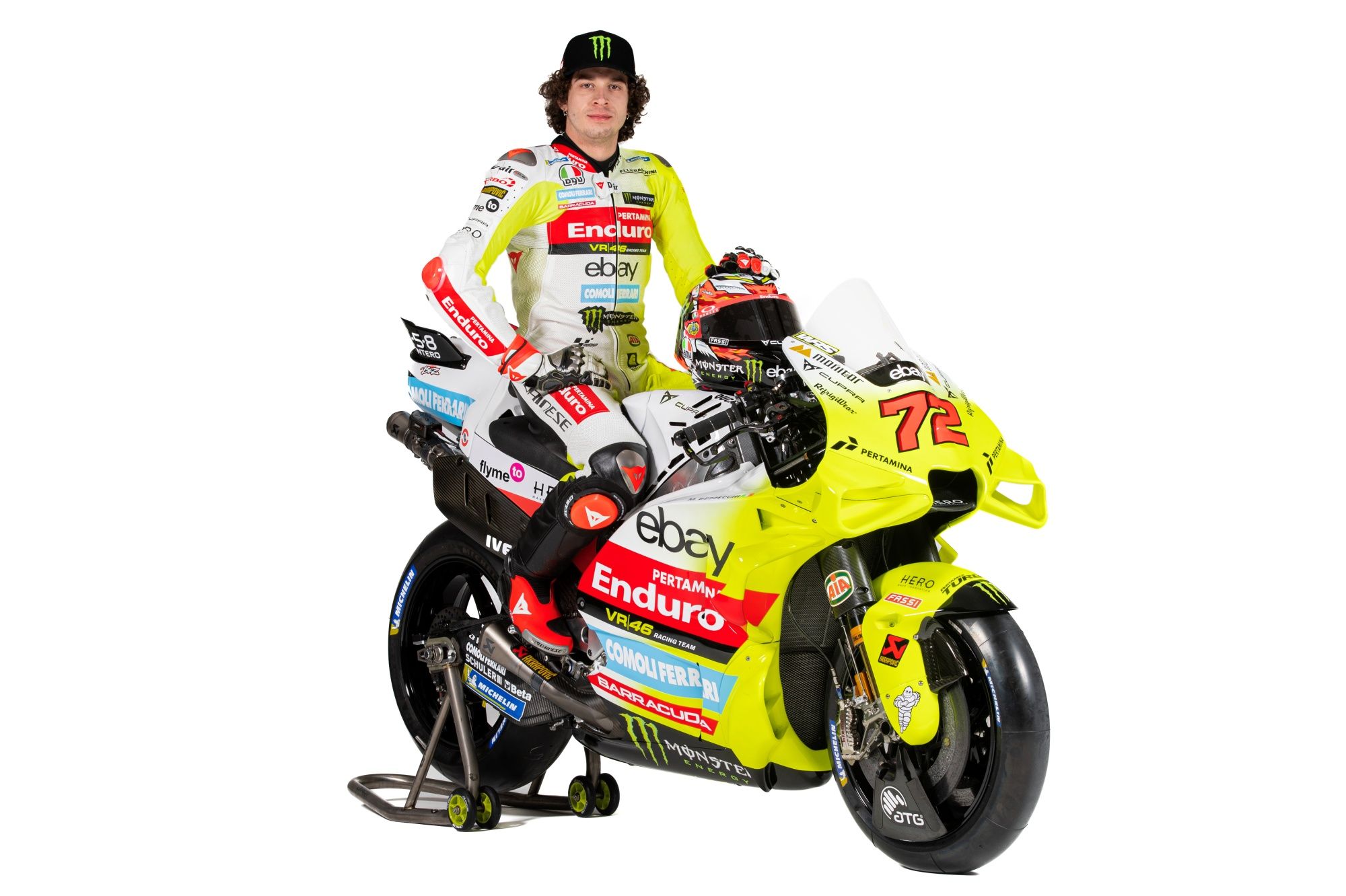 Ducati Desmosedici GP23 Pertamina Enduro VR46 MotoGP 2024 Marco Bezzecchi Fabio Di Giannantonio 31