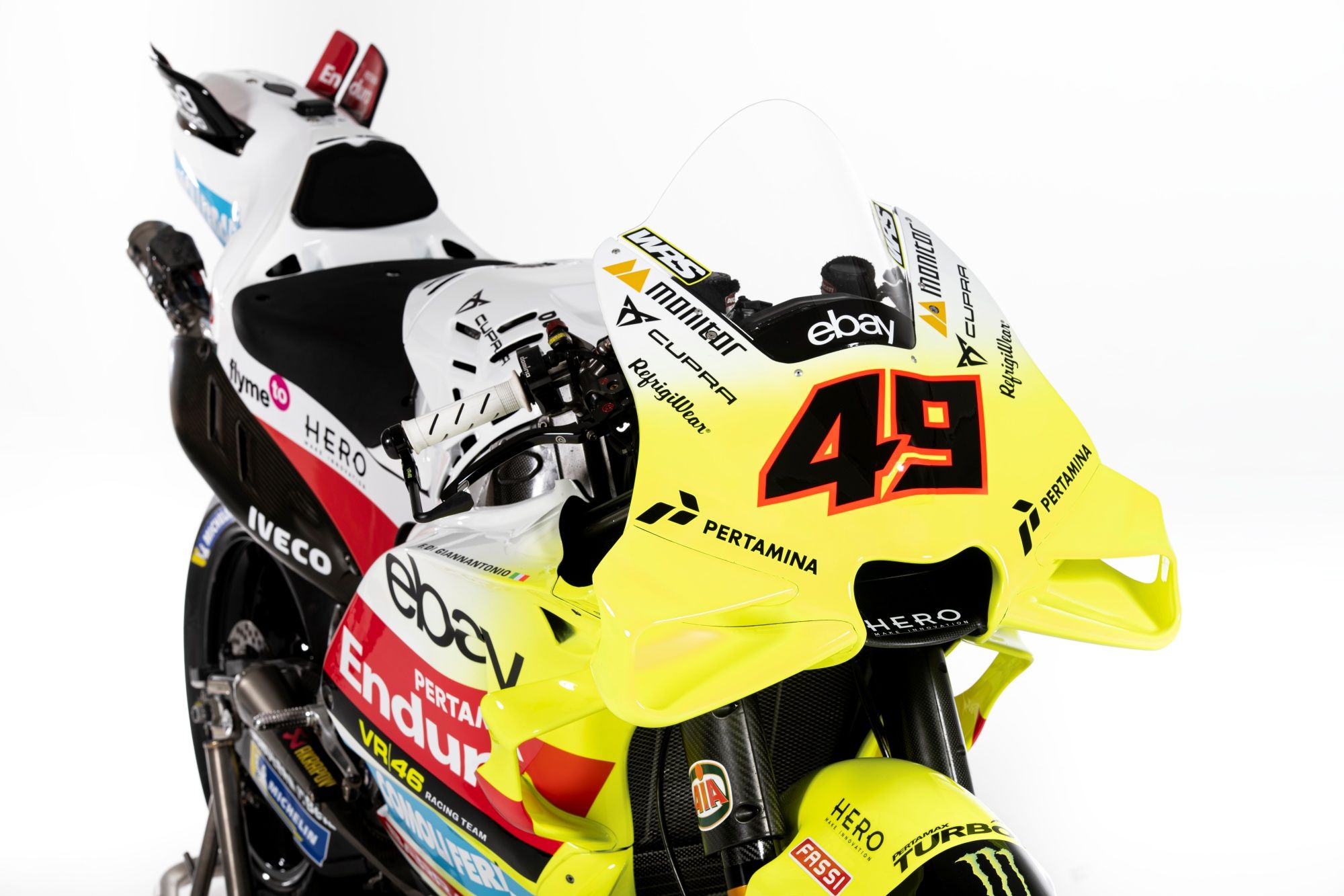 Ducati Desmosedici GP23 Pertamina Enduro VR46 MotoGP 2024 Marco Bezzecchi Fabio Di Giannantonio 35