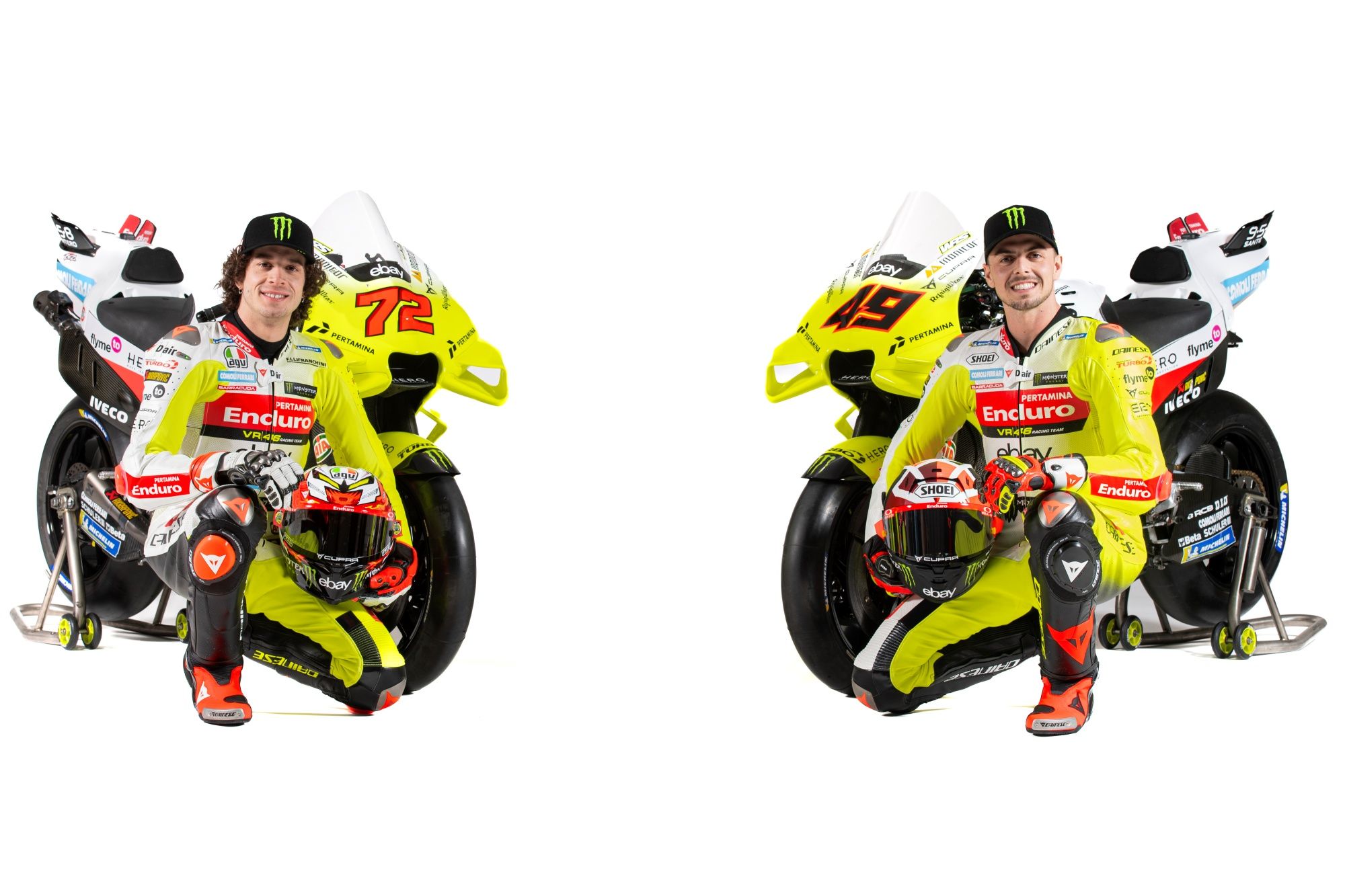 Ducati Desmosedici GP23 Pertamina Enduro VR46 MotoGP 2024 Marco Bezzecchi Fabio Di Giannantonio 40