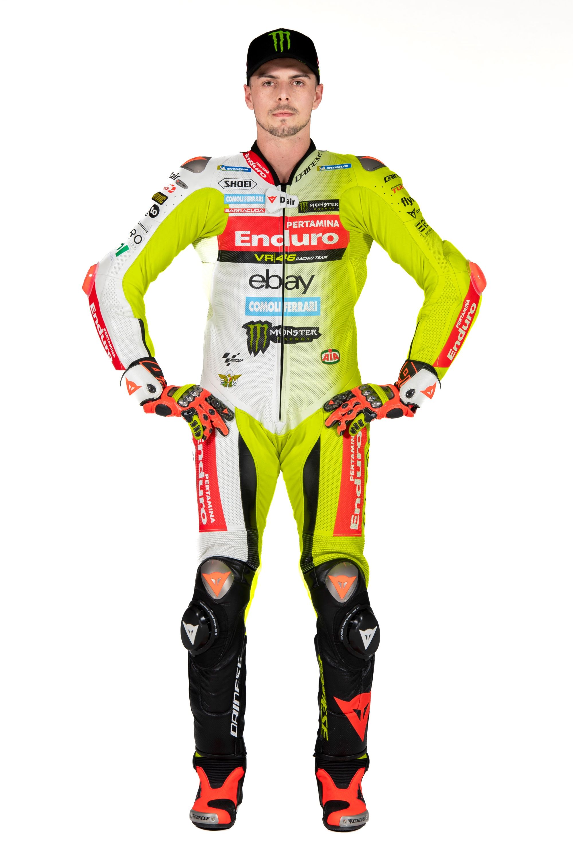Ducati Desmosedici GP23 Pertamina Enduro VR46 MotoGP 2024 Marco Bezzecchi Fabio Di Giannantonio 44