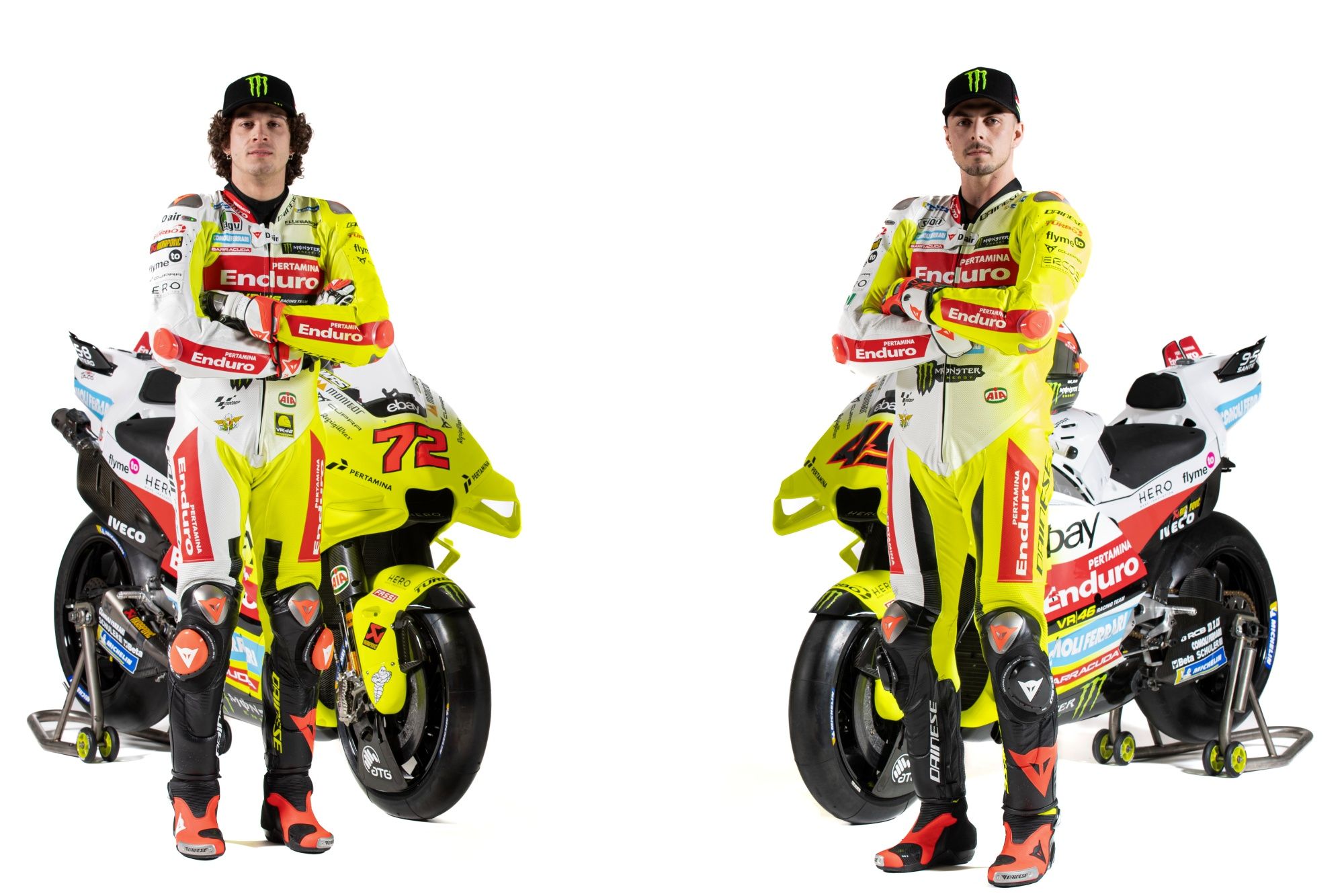 Ducati Desmosedici GP23 Pertamina Enduro VR46 MotoGP 2024 Marco Bezzecchi Fabio Di Giannantonio 45