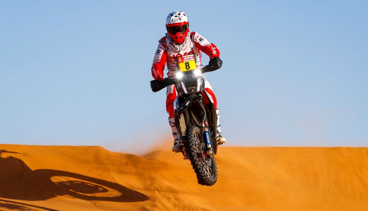 Paulo Gonçalves con Hero en el Dakar 2020