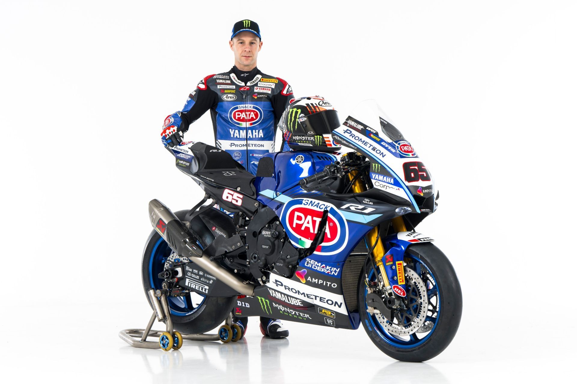 Yamaha YZF R1 Pata Prometeon WSBK 2024 Jonathan Rea Andrea Locatelli 01