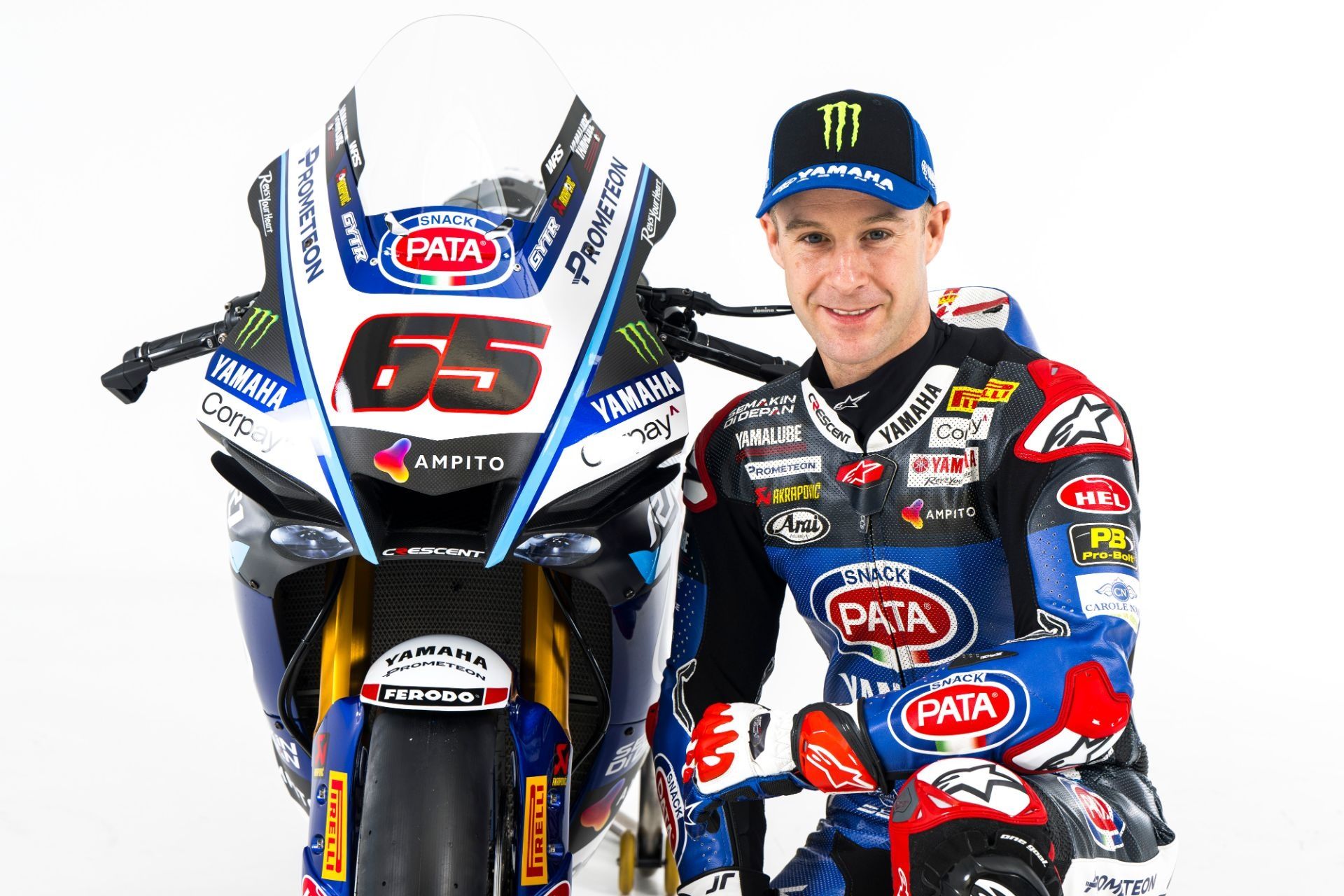Yamaha YZF R1 Pata Prometeon WSBK 2024 Jonathan Rea Andrea Locatelli 03