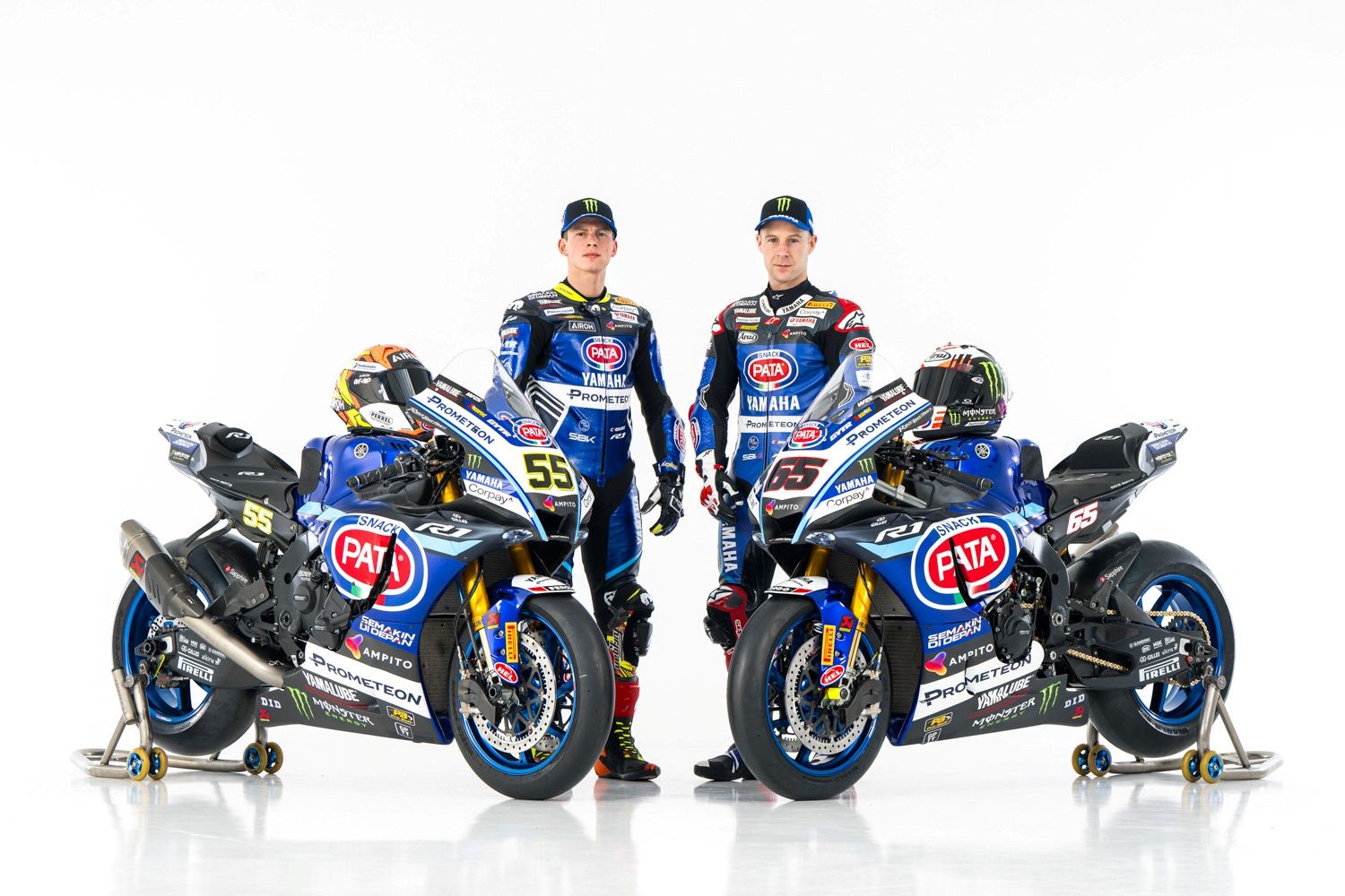 Yamaha YZF R1 Pata Prometeon WSBK 2024 Jonathan Rea Andrea Locatelli 07