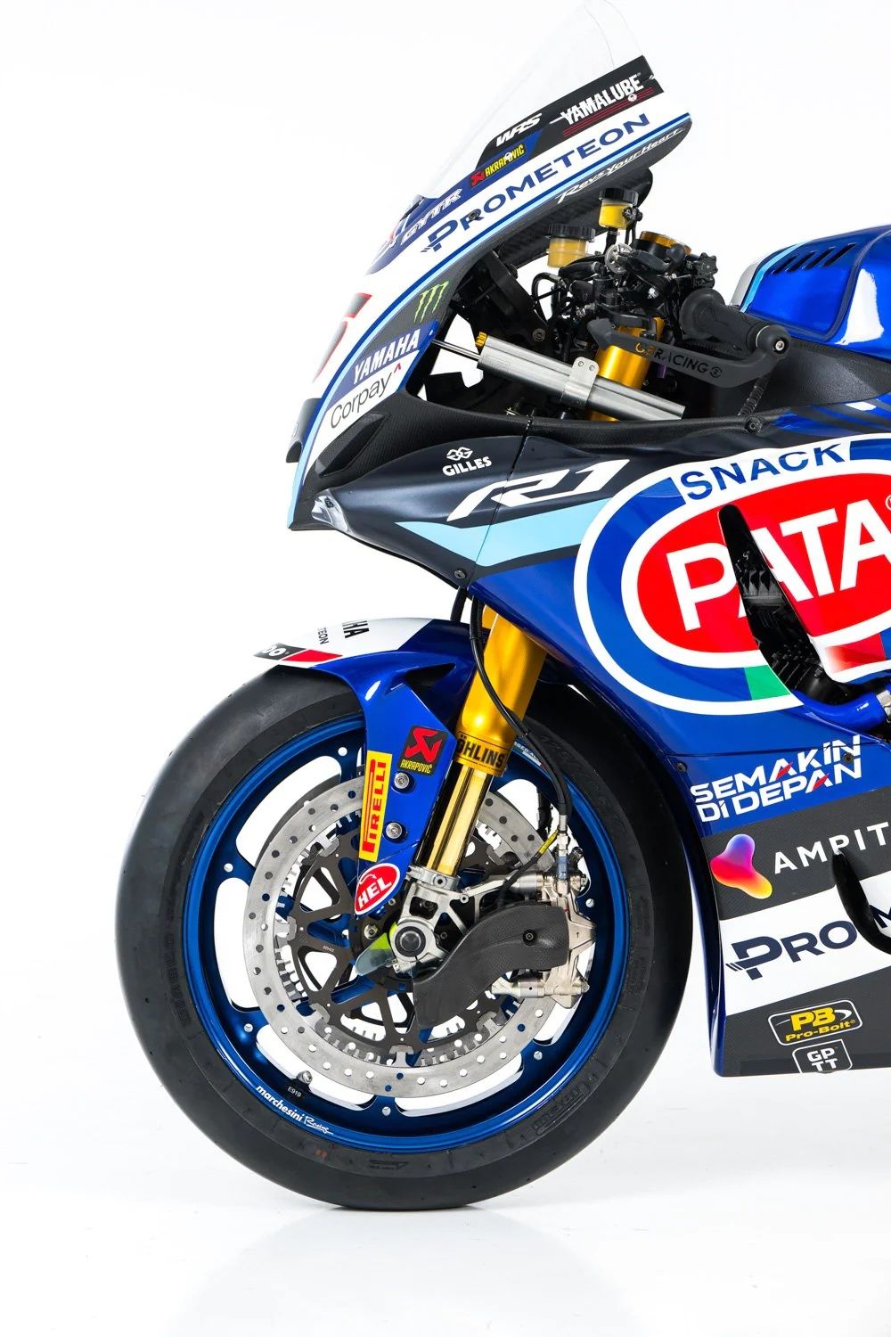 Yamaha YZF R1 Pata Prometeon WSBK 2024 Jonathan Rea Andrea Locatelli 10