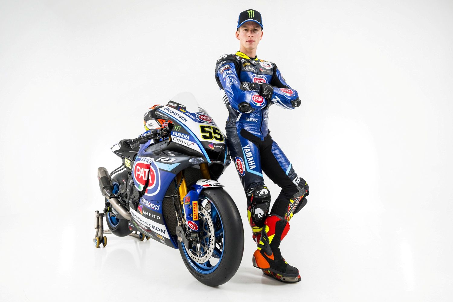 Yamaha YZF R1 Pata Prometeon WSBK 2024 Jonathan Rea Andrea Locatelli 16