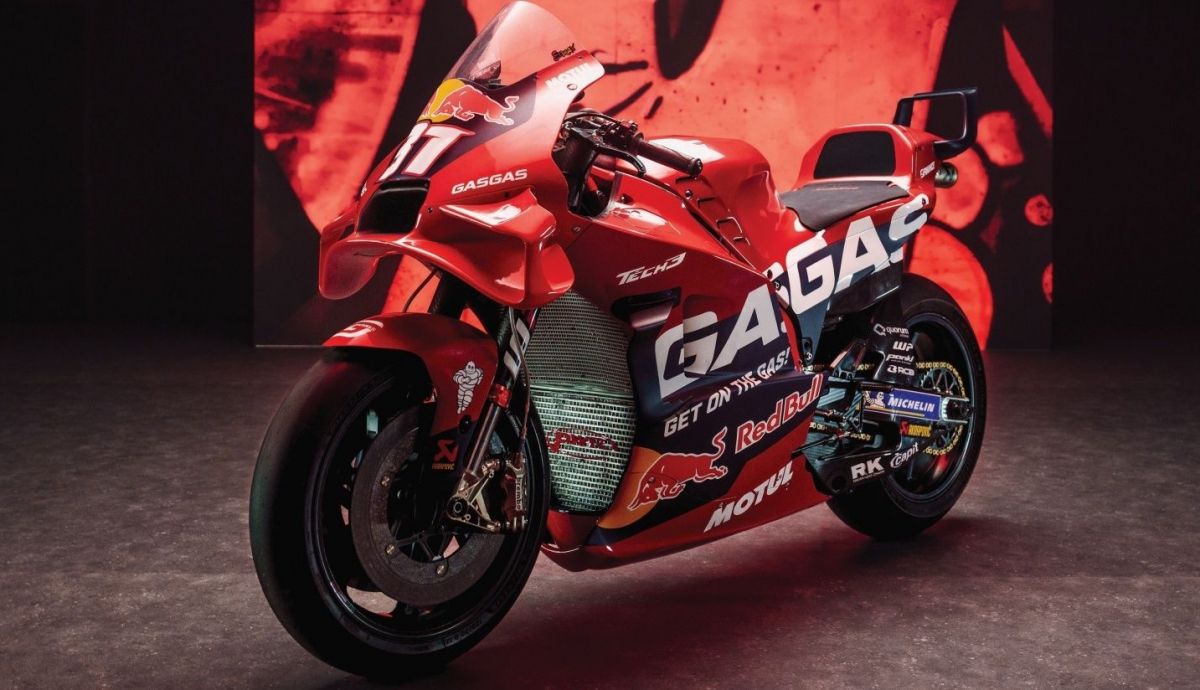 La KTM RC16 del Red Bull GasGas Tech3 para MotoGP 2024 La KTM RC16 del Red Bull GasGas Tech3 para MotoGP 2024