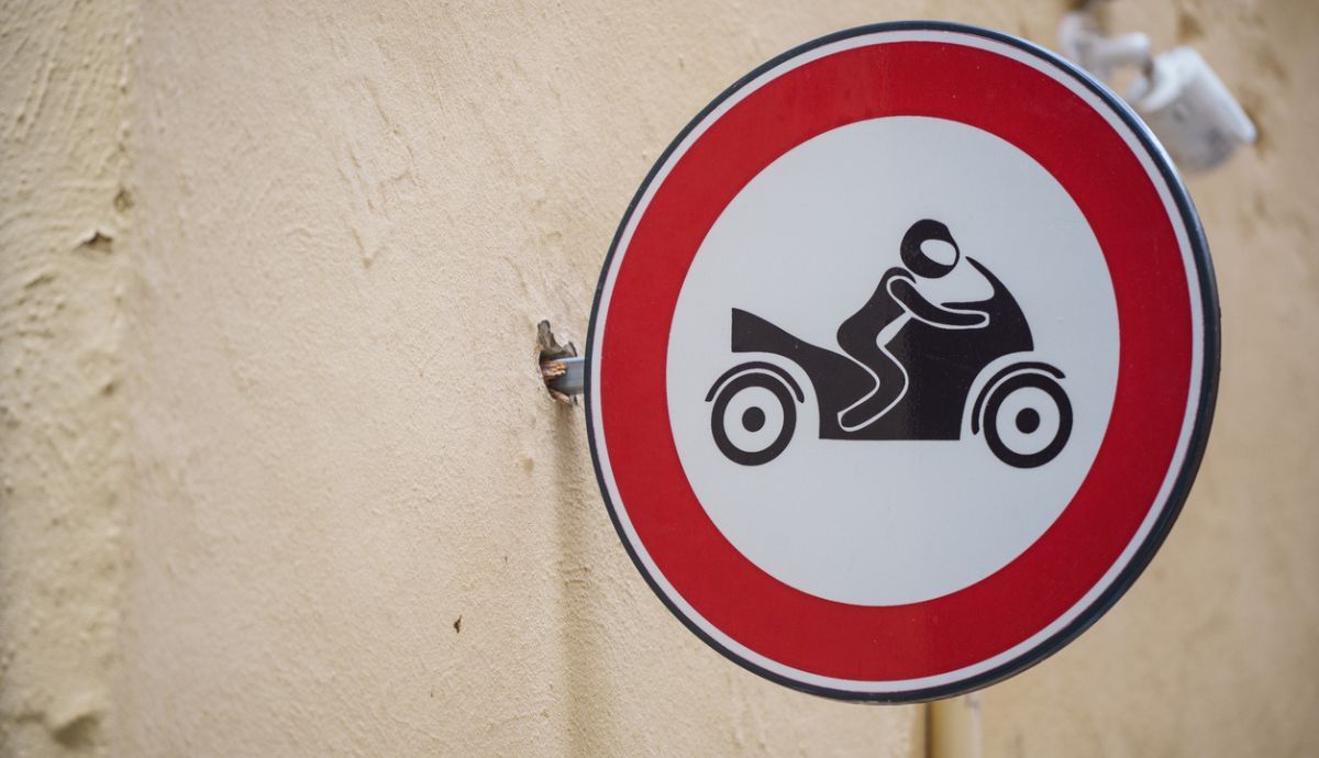 Normas de tráfico para motos