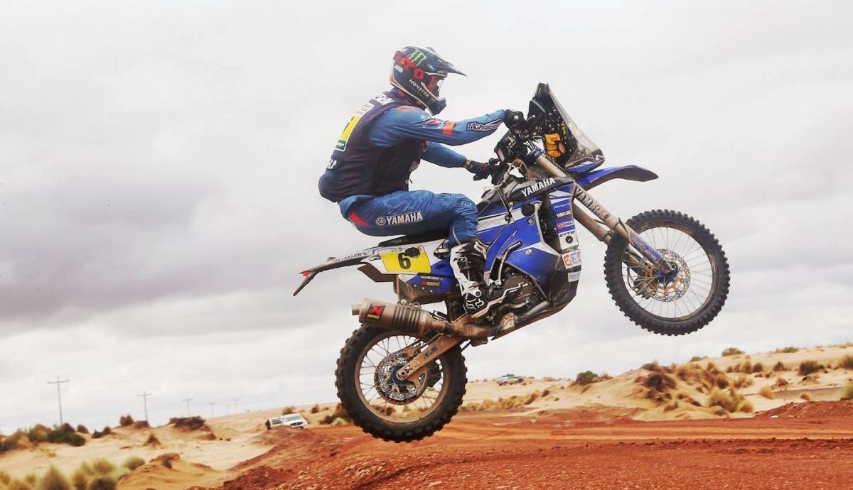 Adrien Van Beveren se quedó a las puertas del podio en el Dakar 2017