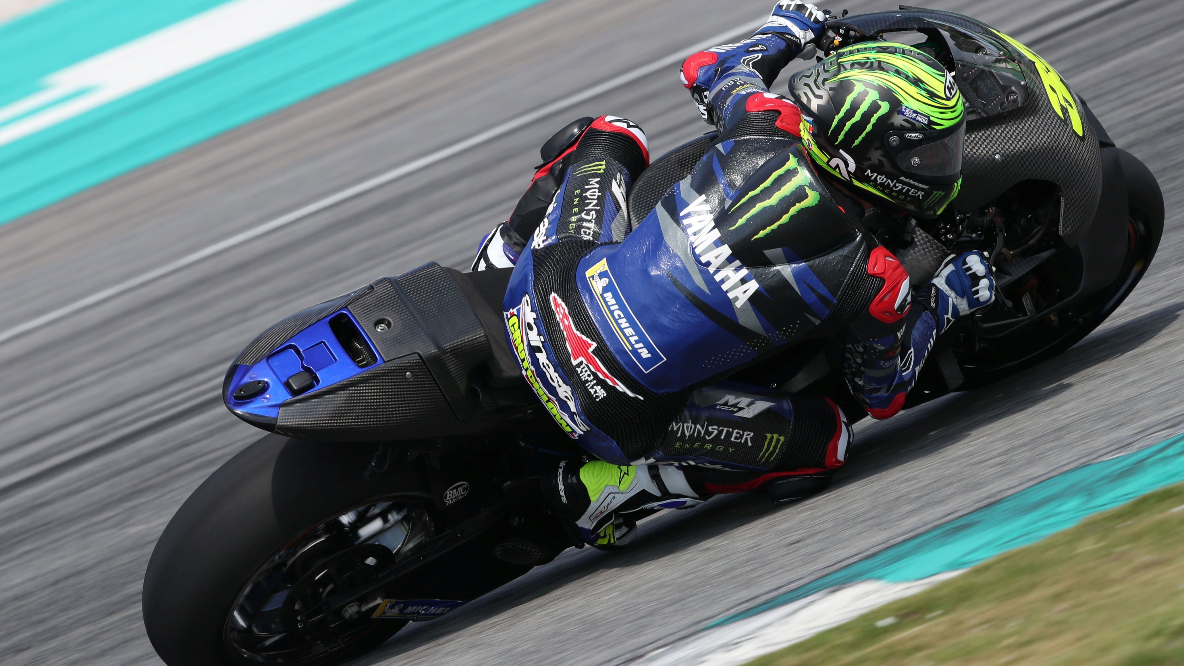 Cal Crutchlow, Yamaha YZR M1, Yamaha Factory Racing, Shakedown Test MotoGP Sepang 2024