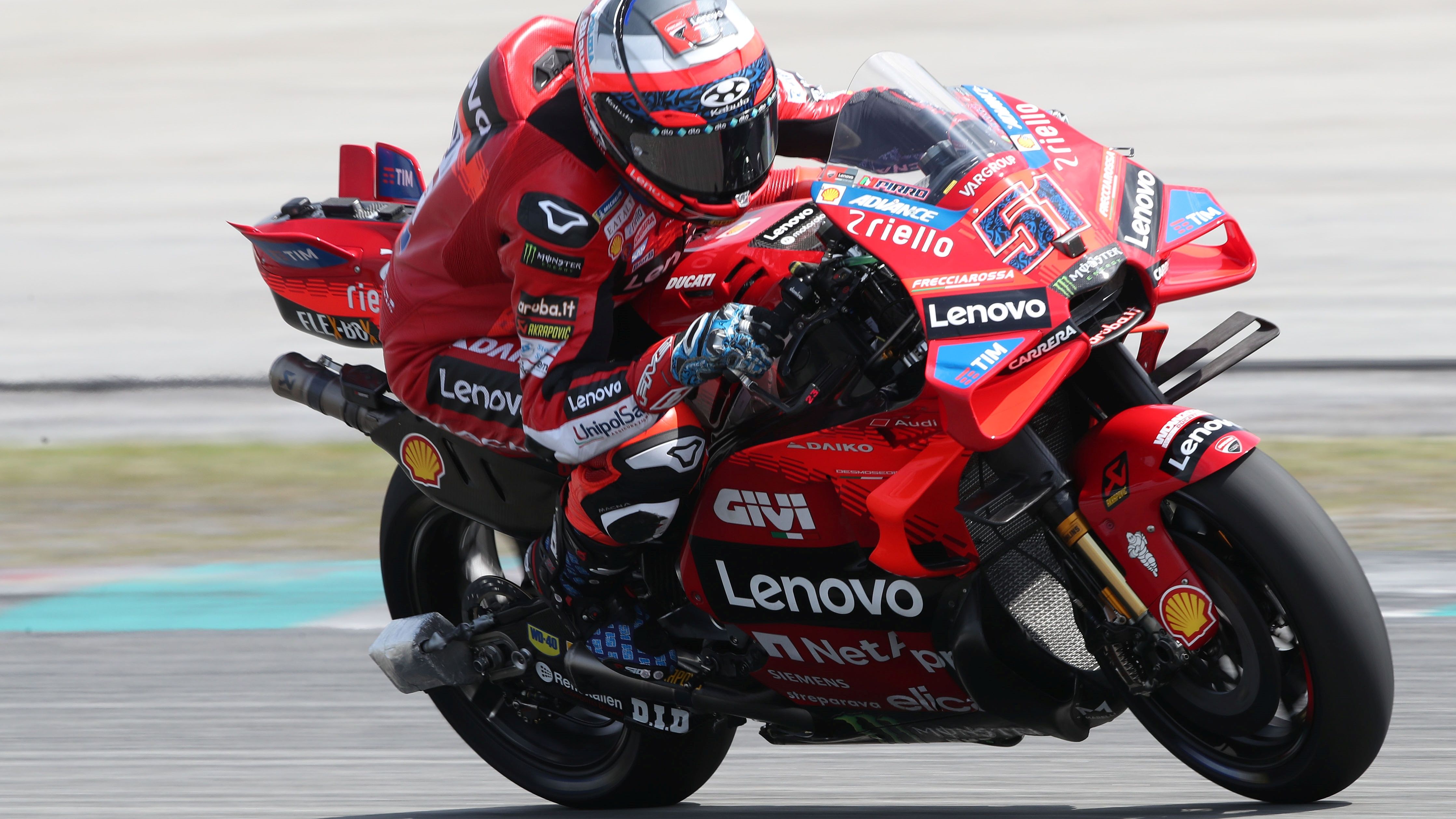 Michele Pirro 3, Ducati Desmosedici GP23, Ducati Lenovo Team, Shakedown Test MotoGP Sepang 2024