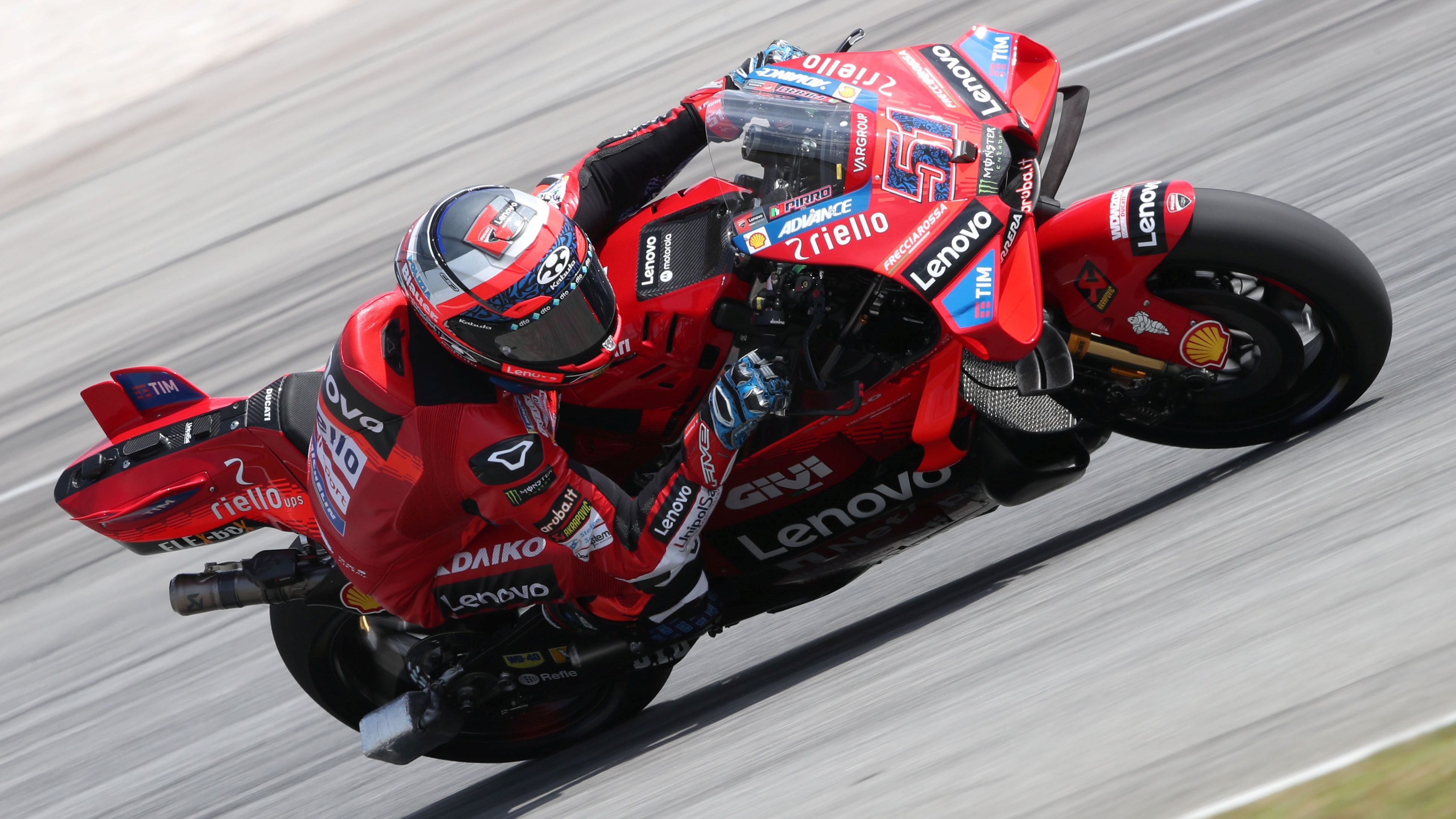 Michele Pirro, Ducati Desmosedici GP23, Ducati Lenovo Team, Shakedown Test MotoGP Sepang 2024