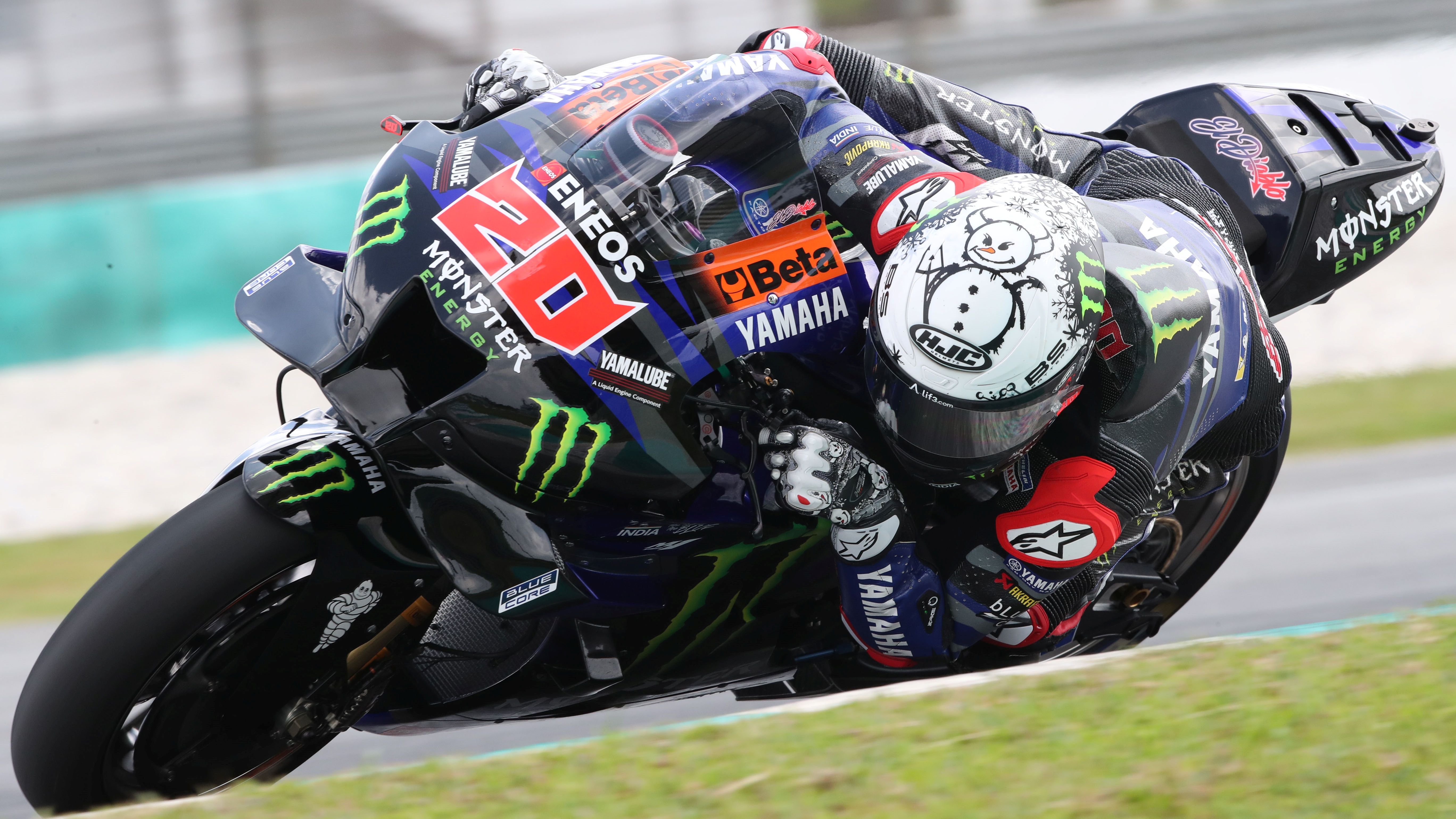 Fabio Quartararo 2, Yamaha YZR M1, Monster Energy Yamaha, Shakedown Test MotoGP Sepang 2024