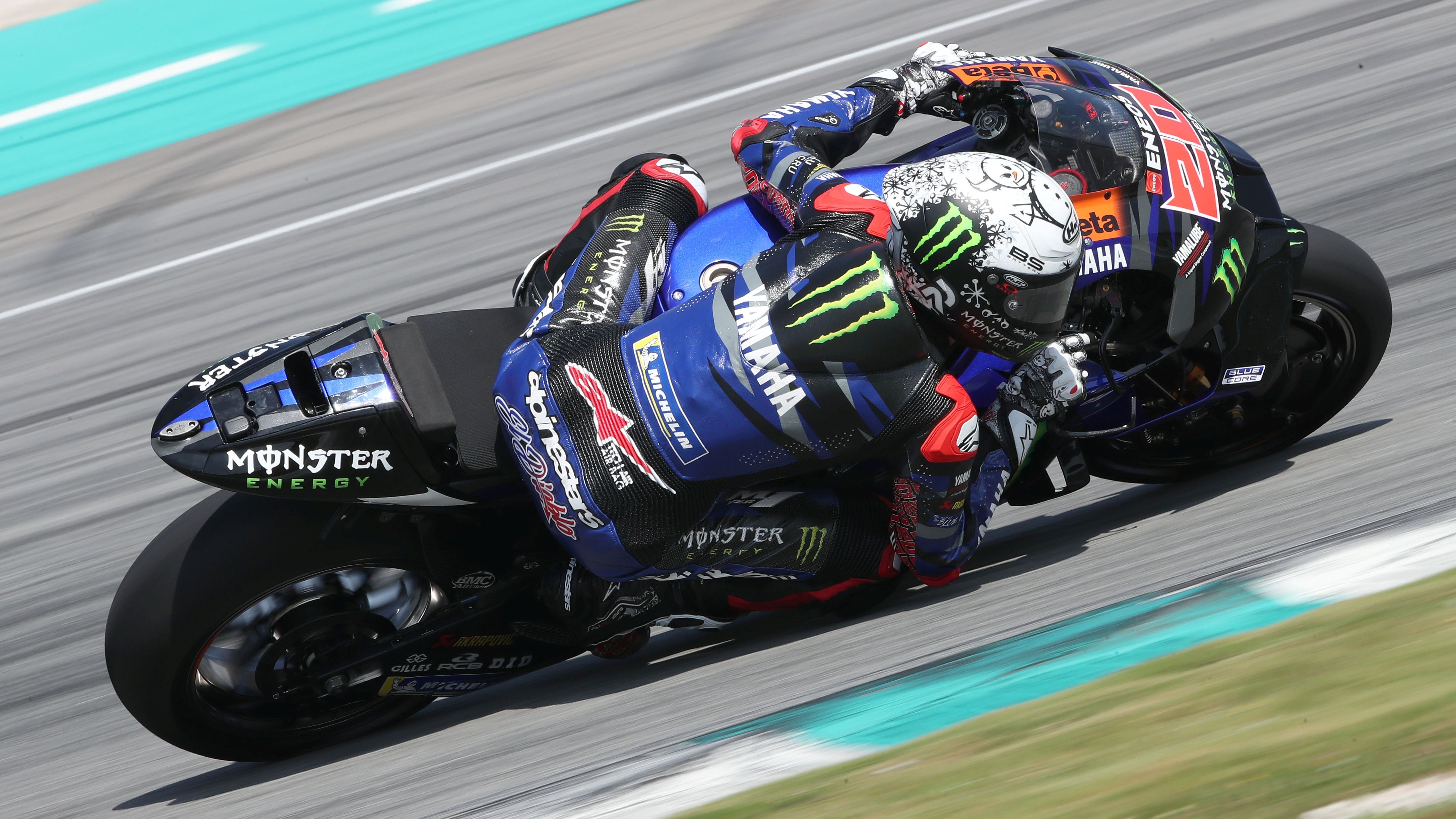 Fabio Quartararo 3, Yamaha YZR M1, Monster Energy Yamaha, Shakedown Test MotoGP Sepang 2024