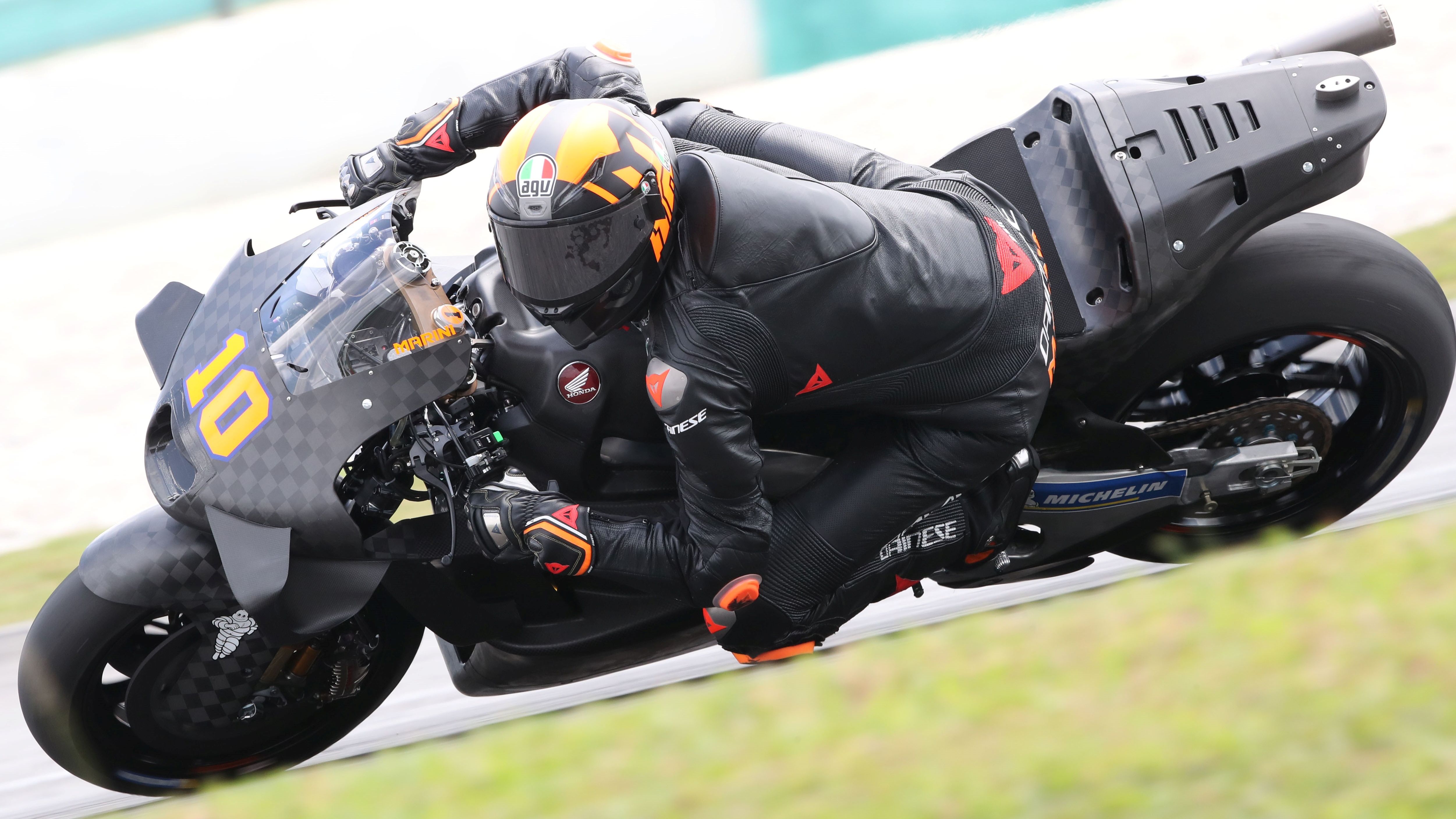Luca Marini 3, Honda RC213V, Repsol Honda Team, Shakedown Test MotoGP Sepang 2024