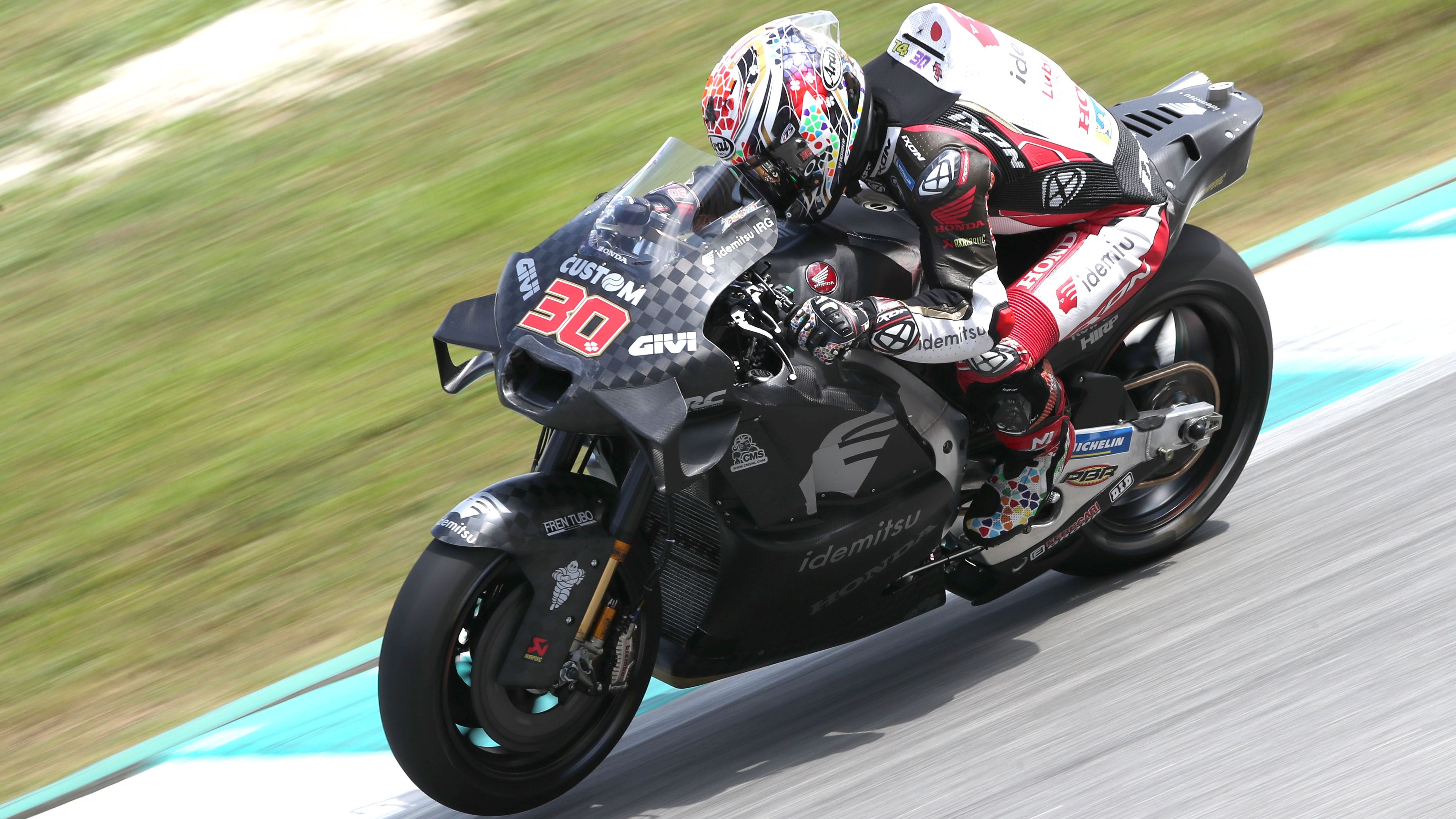 Takaaki Nakagami 3, Honda RC213V, LCR Honda Idemitsu, Shakedown Test MotoGP Sepang 2024