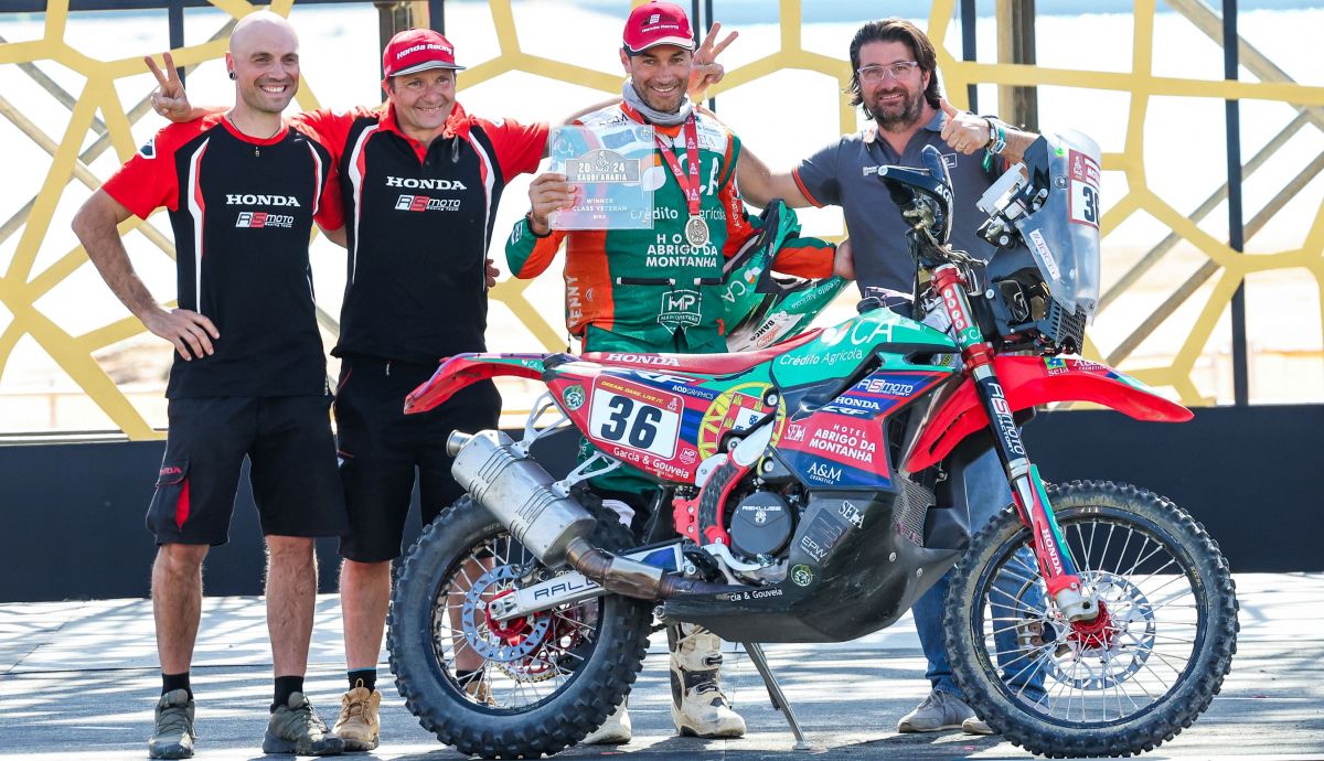 Mario Patrao ha vuelto a ganar el Dakar en Rally2 Veteran Mario Patrao ha vuelto a ganar el Dakar en Rally2 Veteran