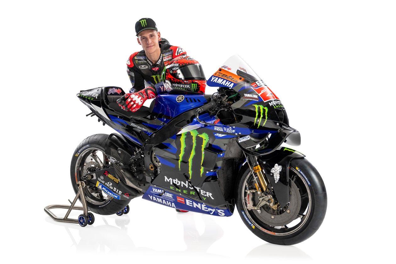 Yamaha YZR M1 Monster Energy MotoGP 2024 Fabio Quartararo Álex Rins 28