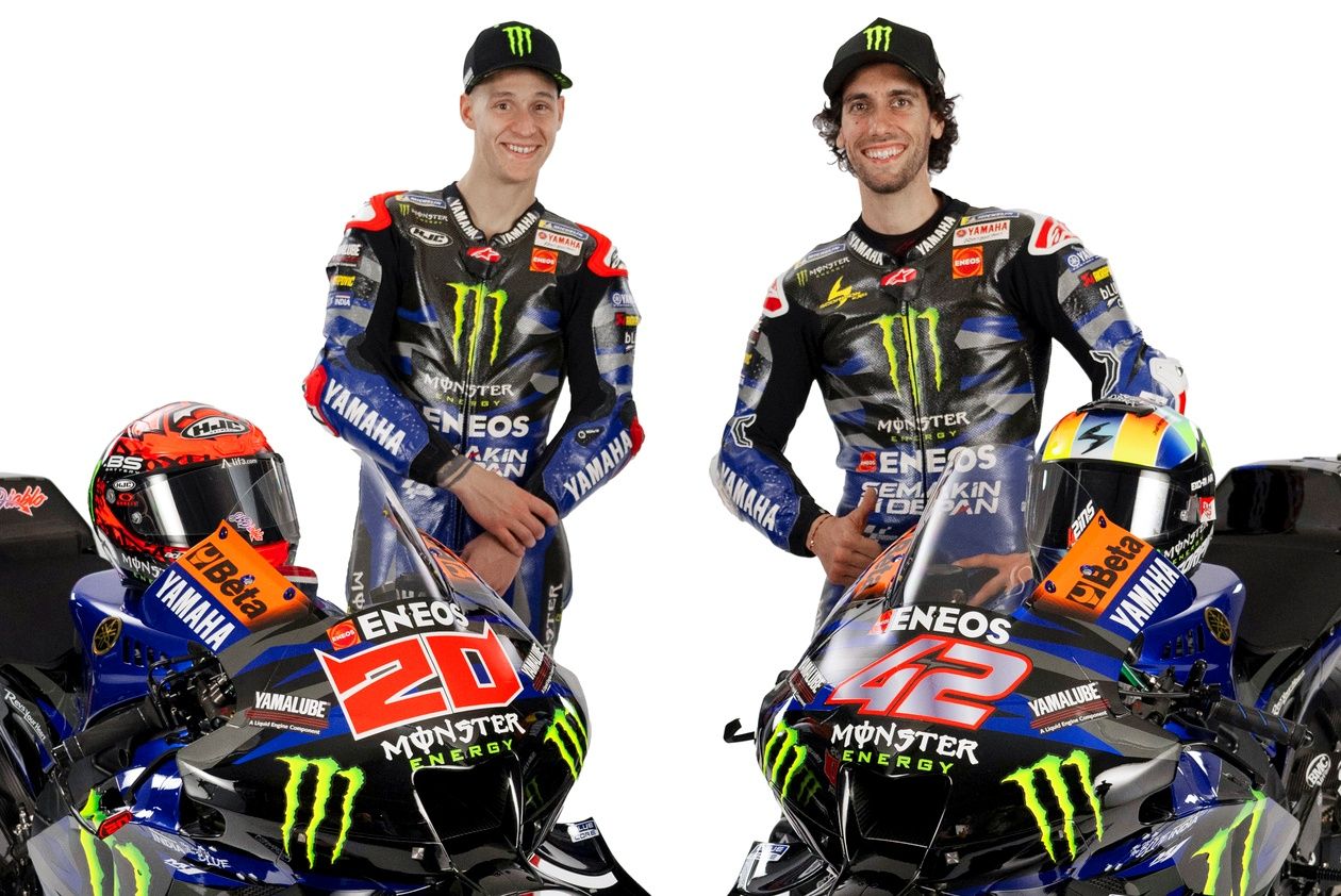 Yamaha YZR M1 Monster Energy MotoGP 2024 Fabio Quartararo Álex Rins 42