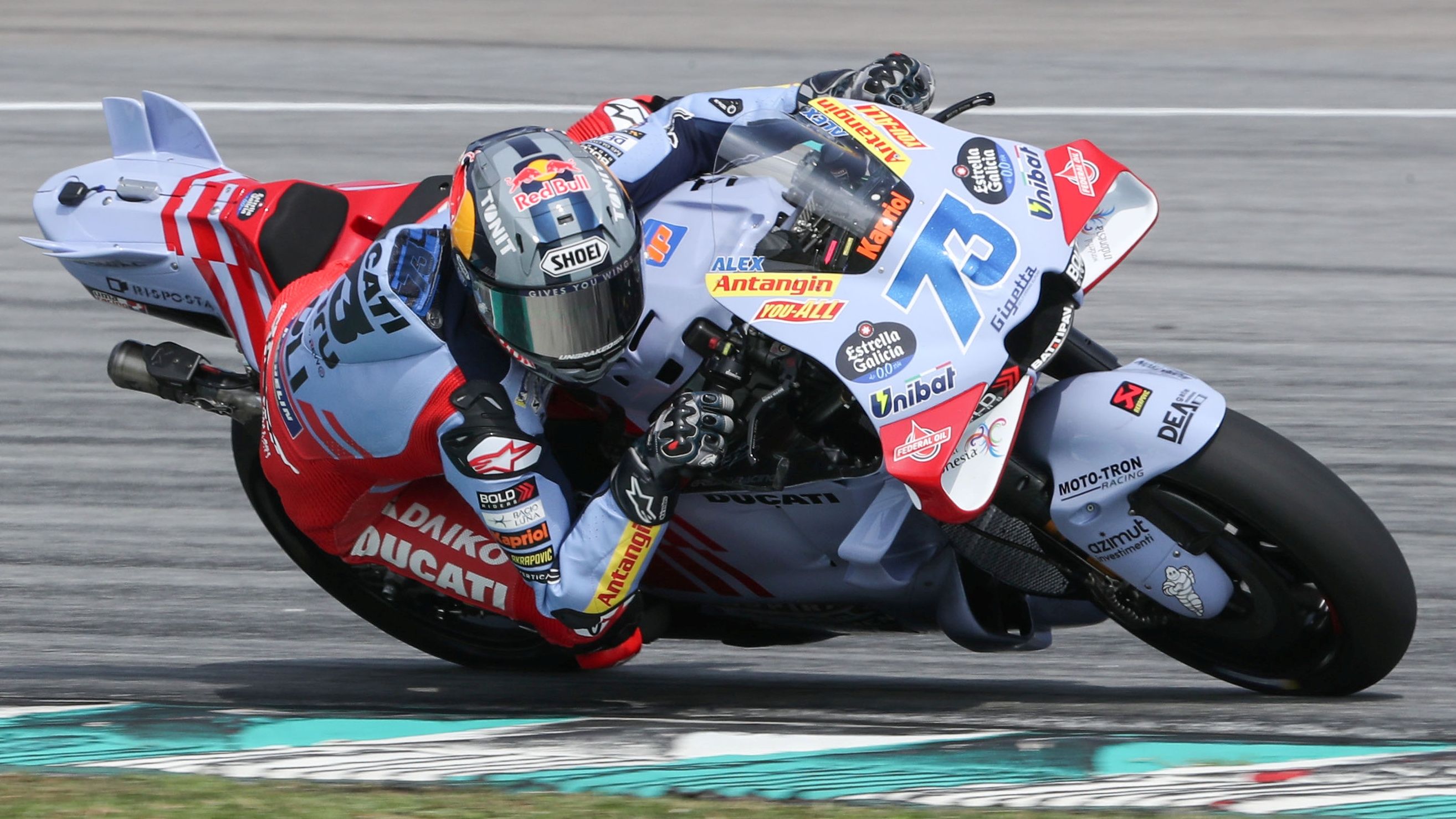 Álex Márquez 3, Ducati Desmosedici GP23, Gresini Racing, test Sepang MotoGP 2024