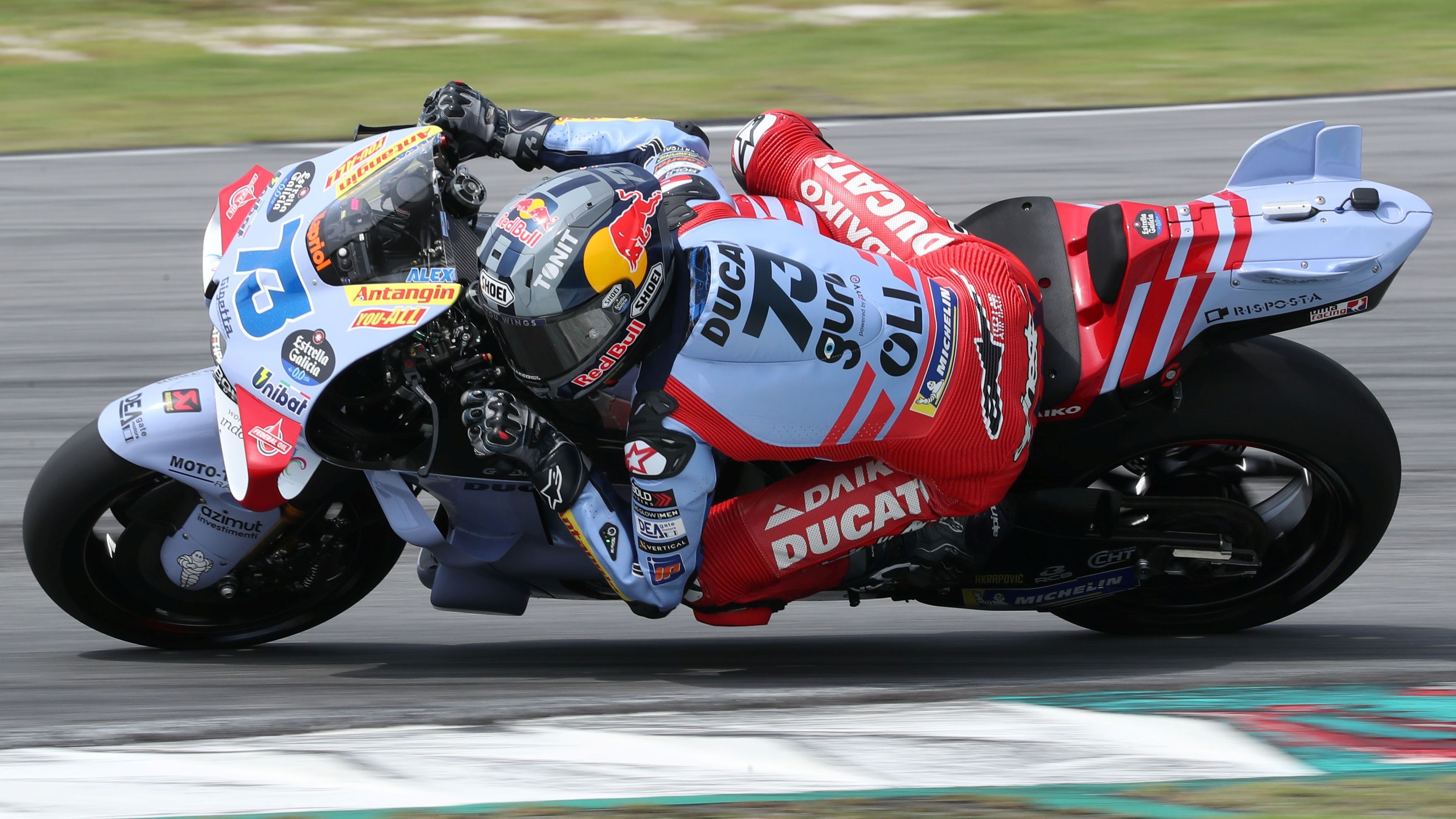 Álex Márquez, Ducati Desmosedici GP23, Gresini Racing, test Sepang MotoGP 2024