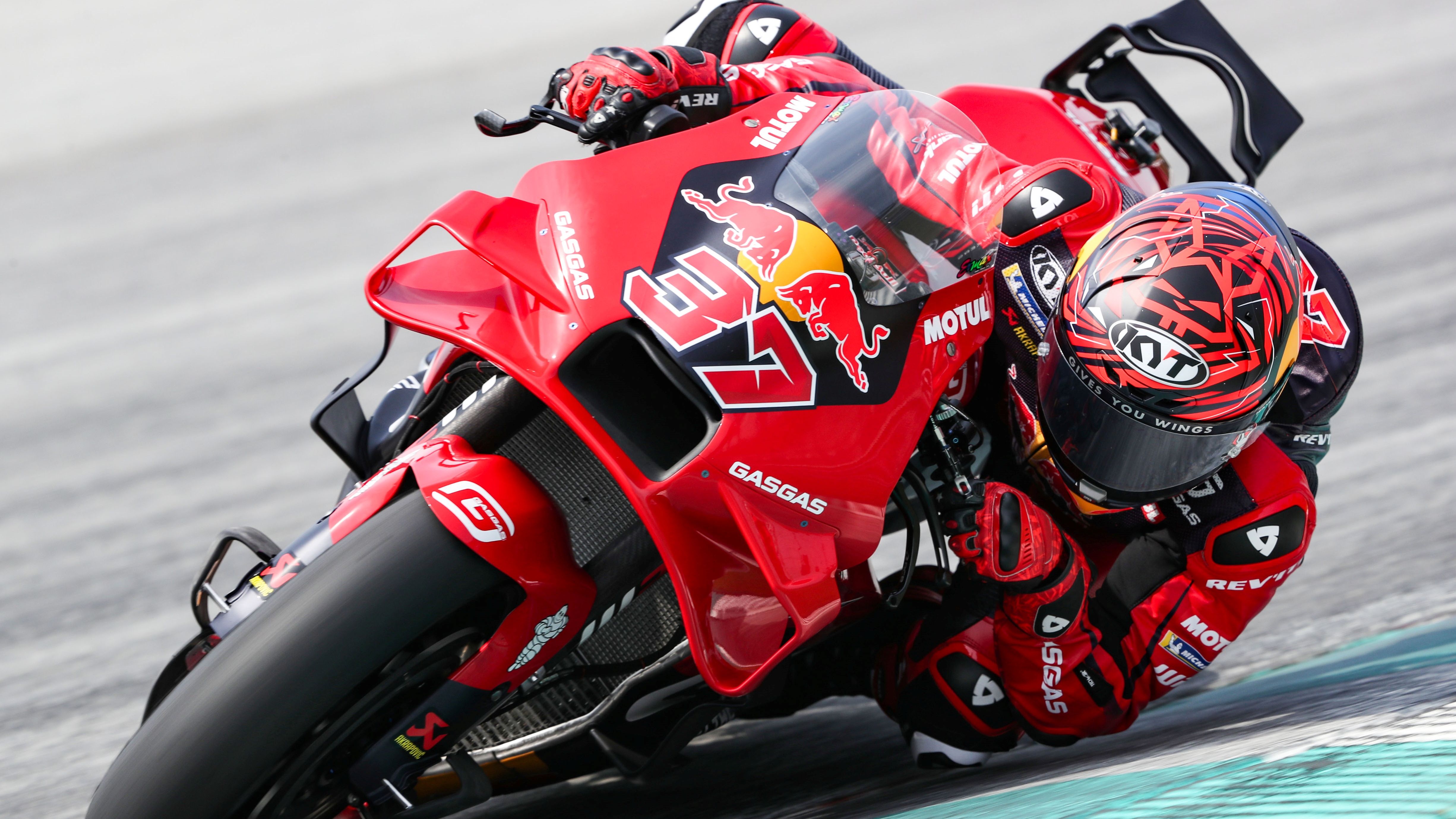 Augusto Fernández, KTM RC16, Red Bull GasGas Tech3, test Sepang MotoGP 2024
