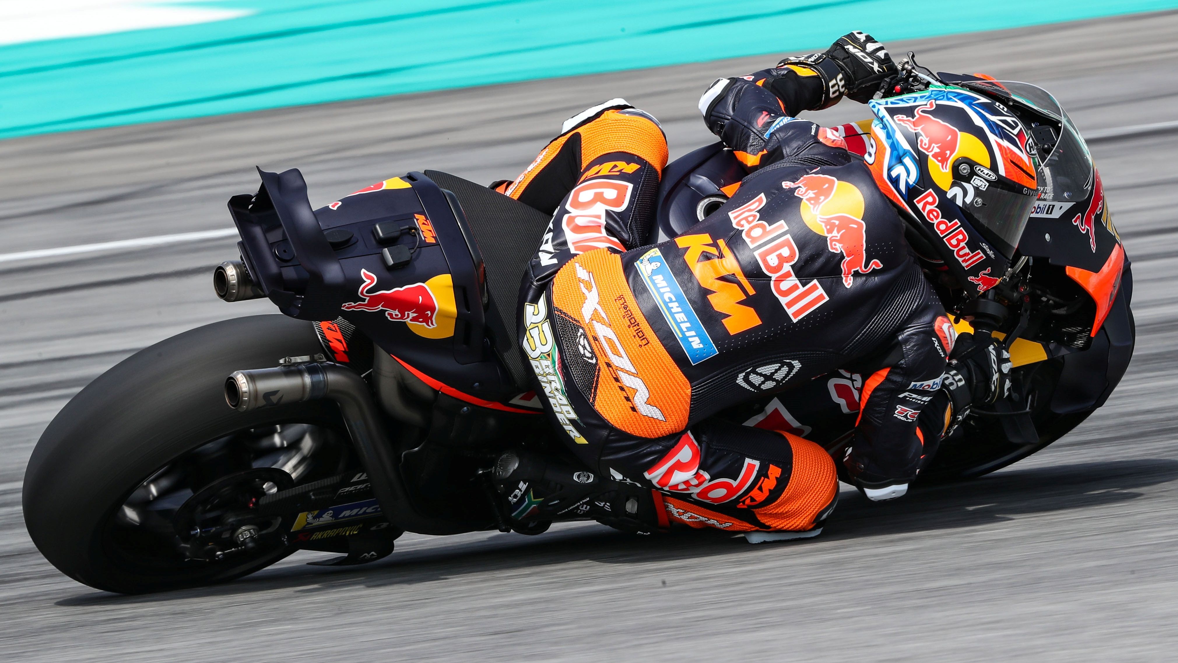 Brad Binder 3, KTM RC16, Red Bull KTM Factory Racing, test Sepang MotoGP 2024