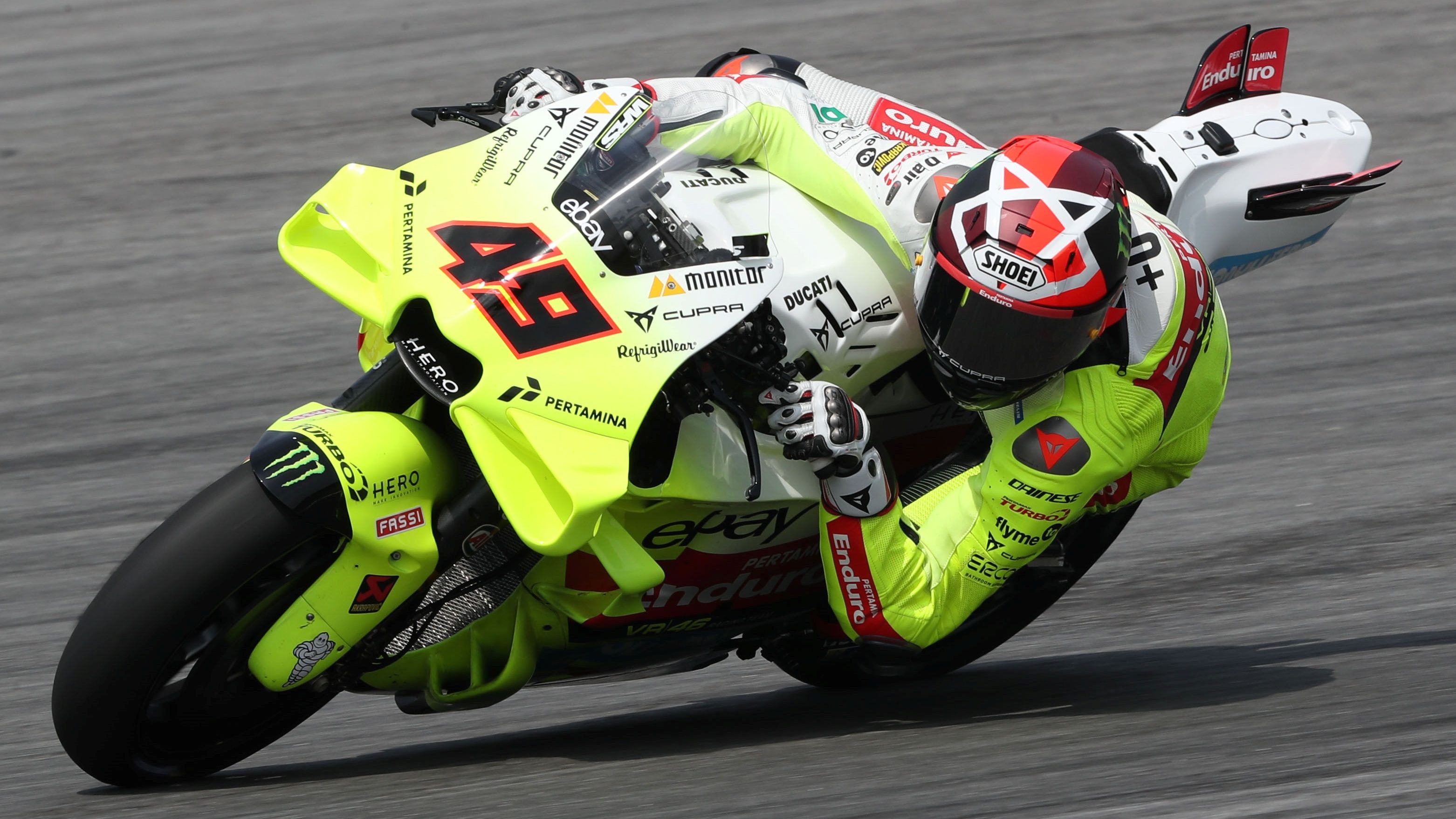 Fabio Di Giannantonio, Ducati Desmosedici GP23, Pertamina Enduro VR46 Racing Team, test Sepang MotoGP 2024