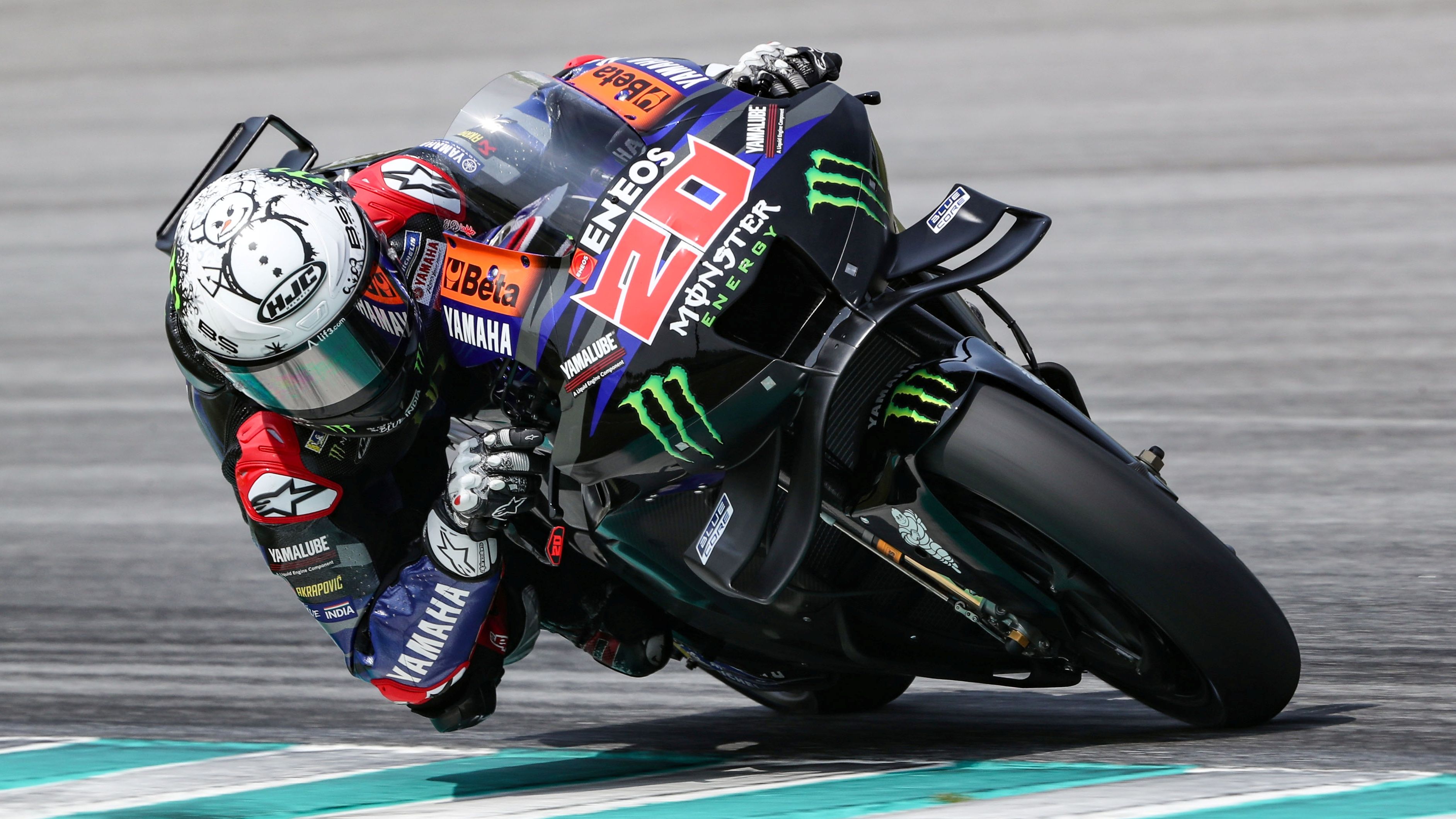 Fabio Quartararo 2, Yamaha YZR M1, Monster Energy Yamaha, test Sepang MotoGP 2024