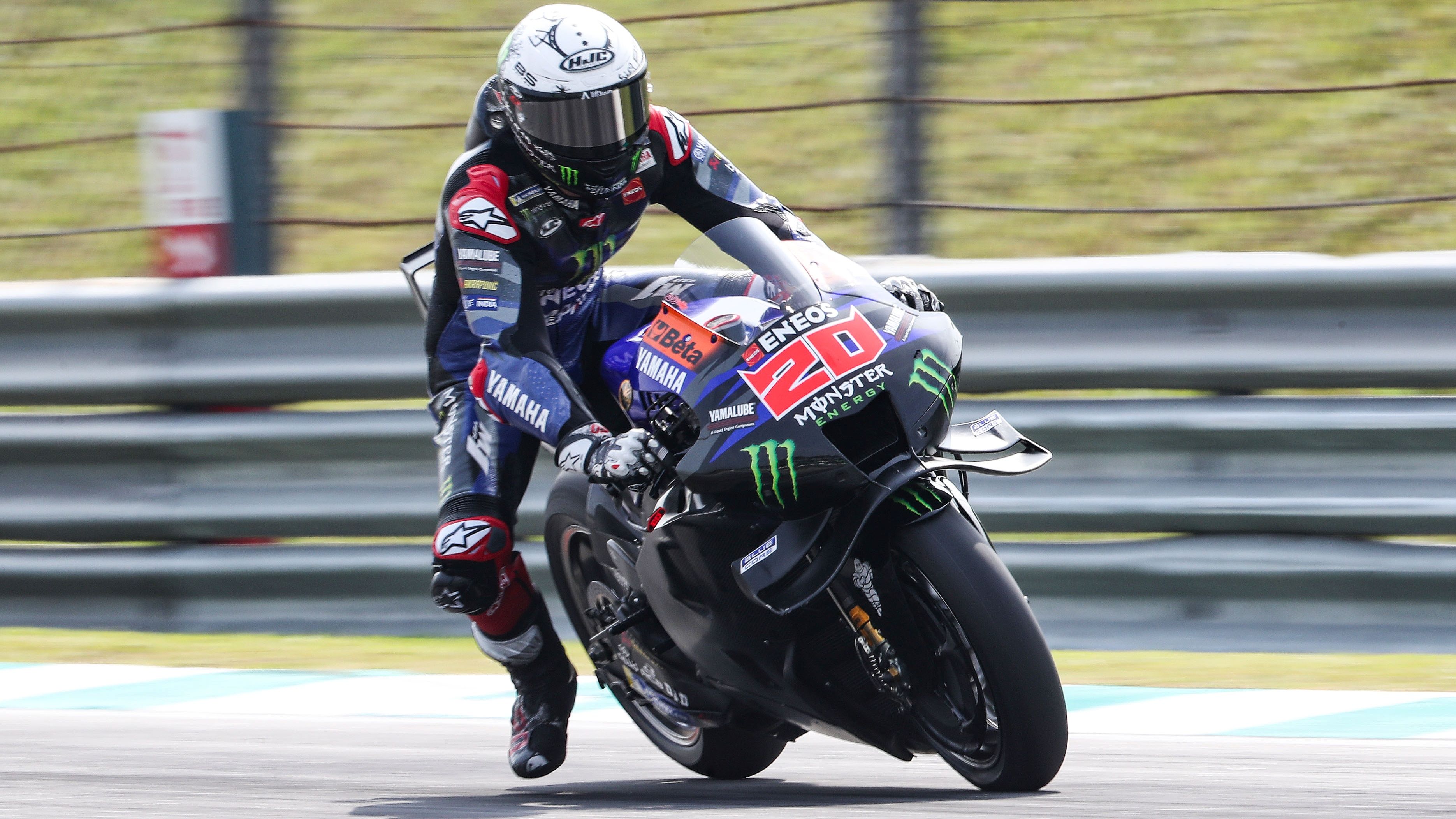 Fabio Quartararo, Yamaha YZR M1, Monster Energy Yamaha, test Sepang MotoGP 2024