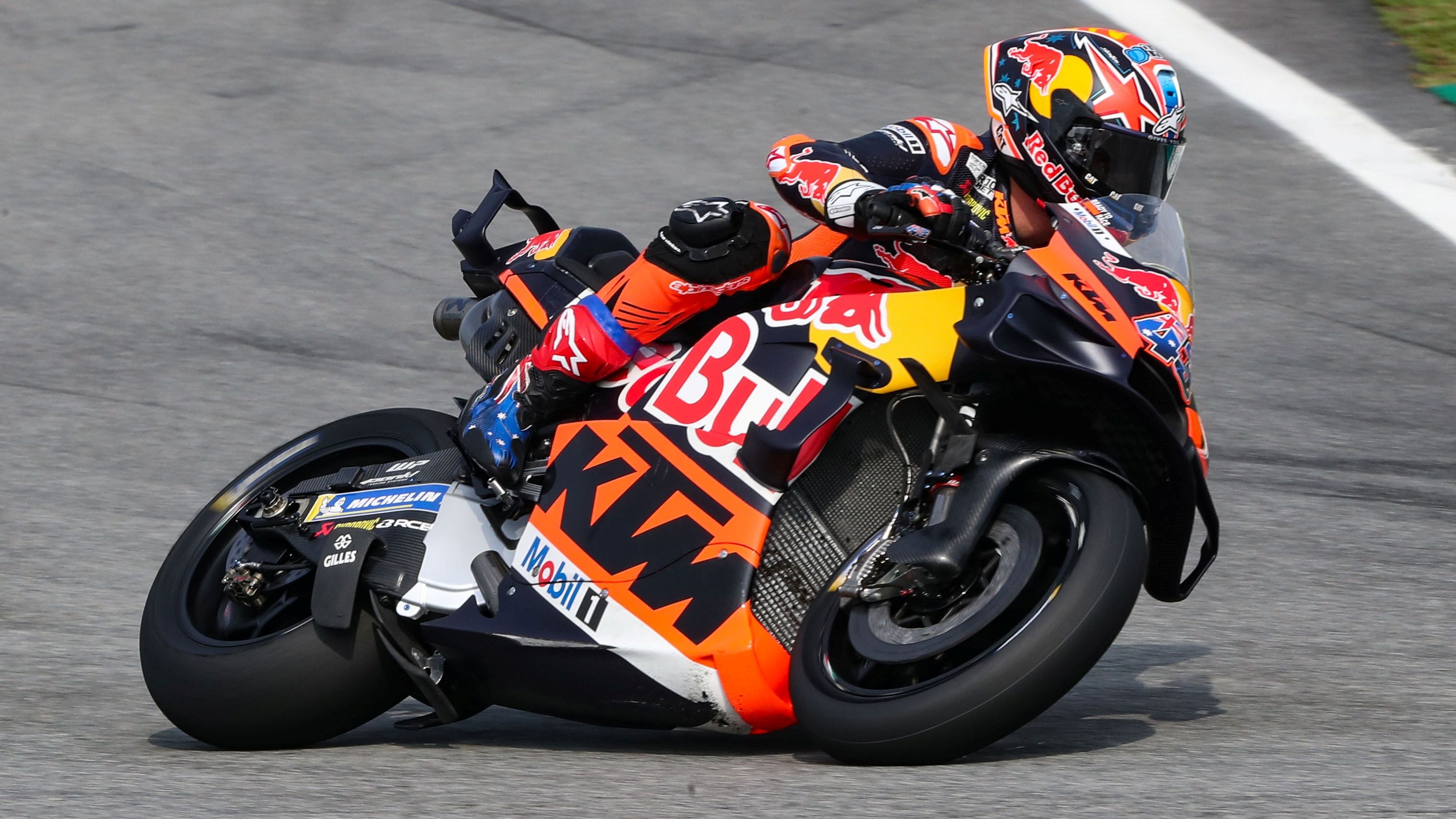 Jack Miller, KTM RC16, Red Bull KTM Factory Racing, test Sepang MotoGP 2024