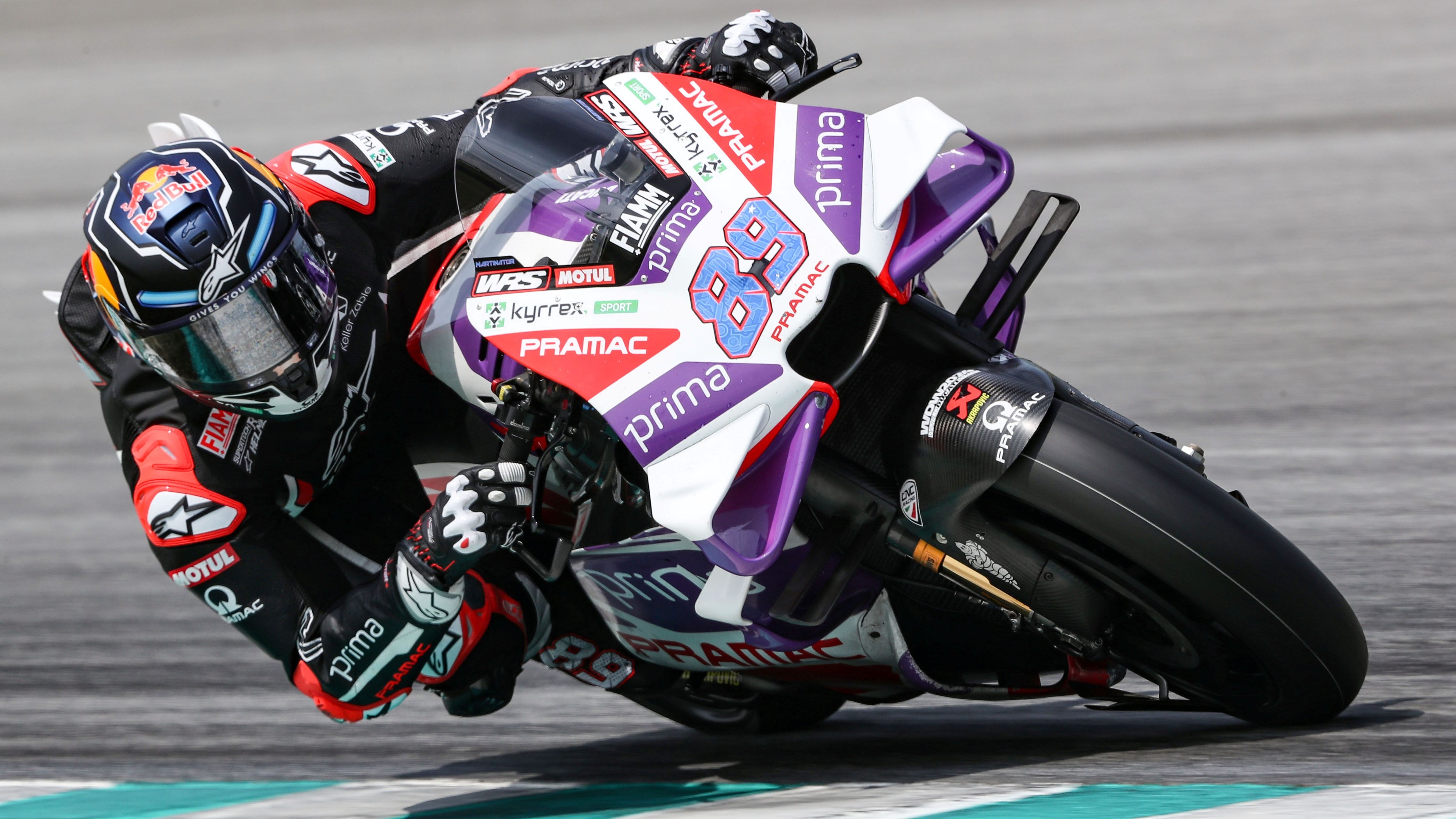 Jorge Martín 3, Ducati Desmosedici GP24, Prima Pramac Racing Team, test Sepang MotoGP 2024
