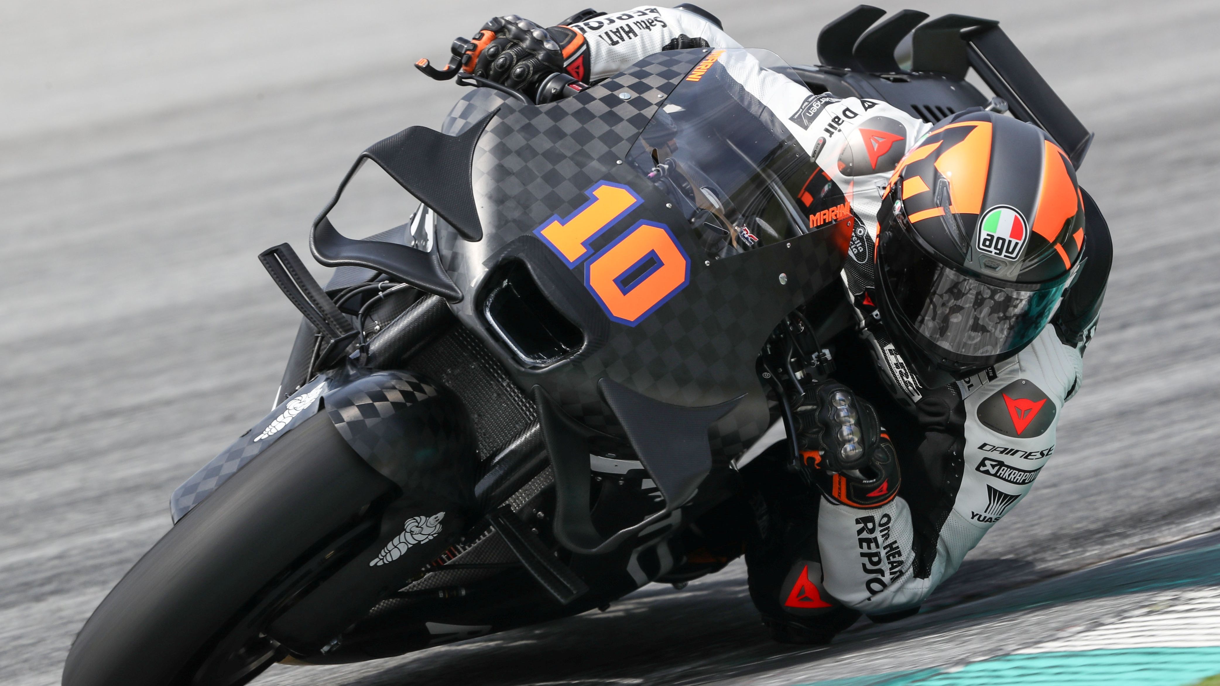 Luca Marini 2, Honda RC213V, Repsol Honda Team, test Sepang MotoGP 2024